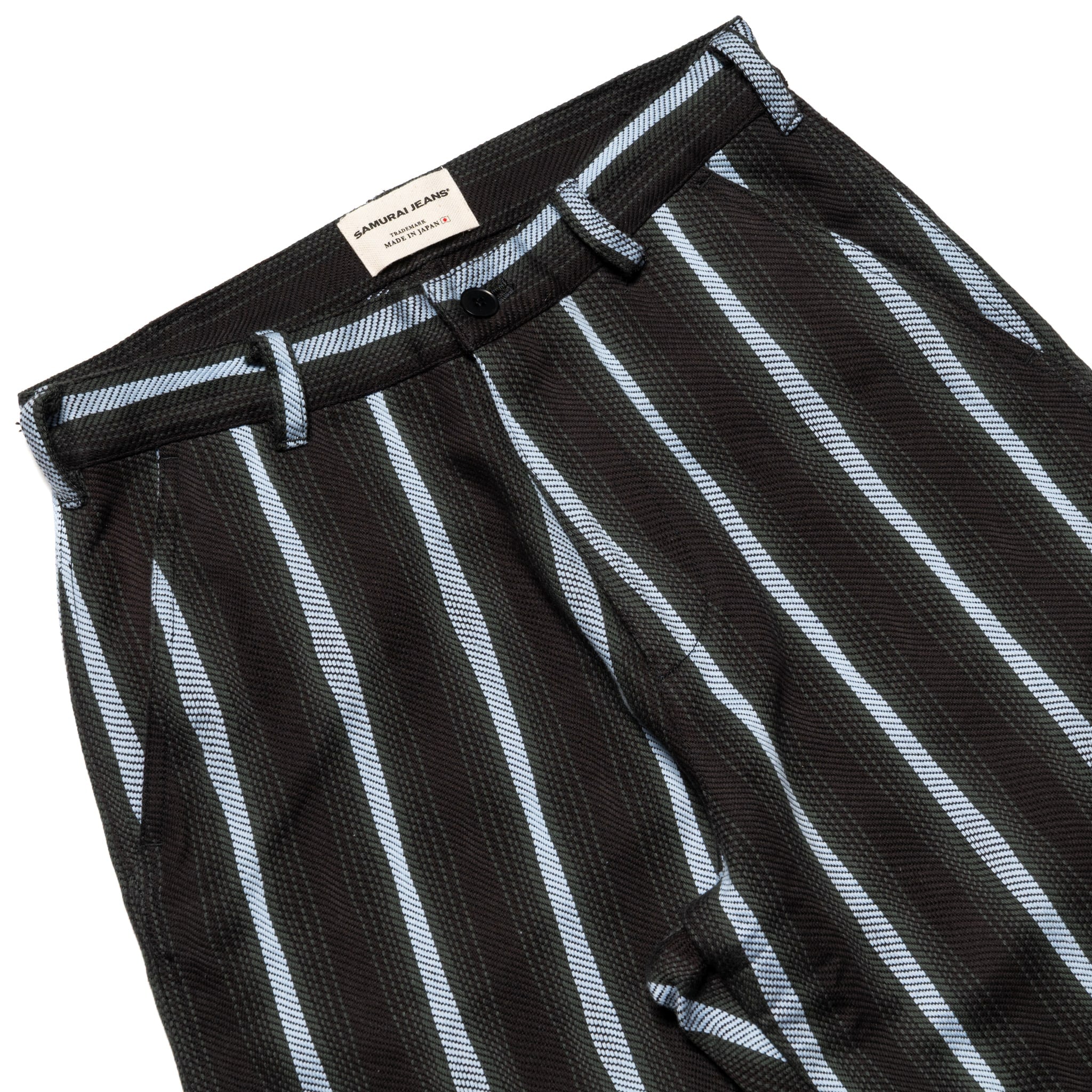 SJAP25-DPS Drunken Stripe 2 Way Pants - Black