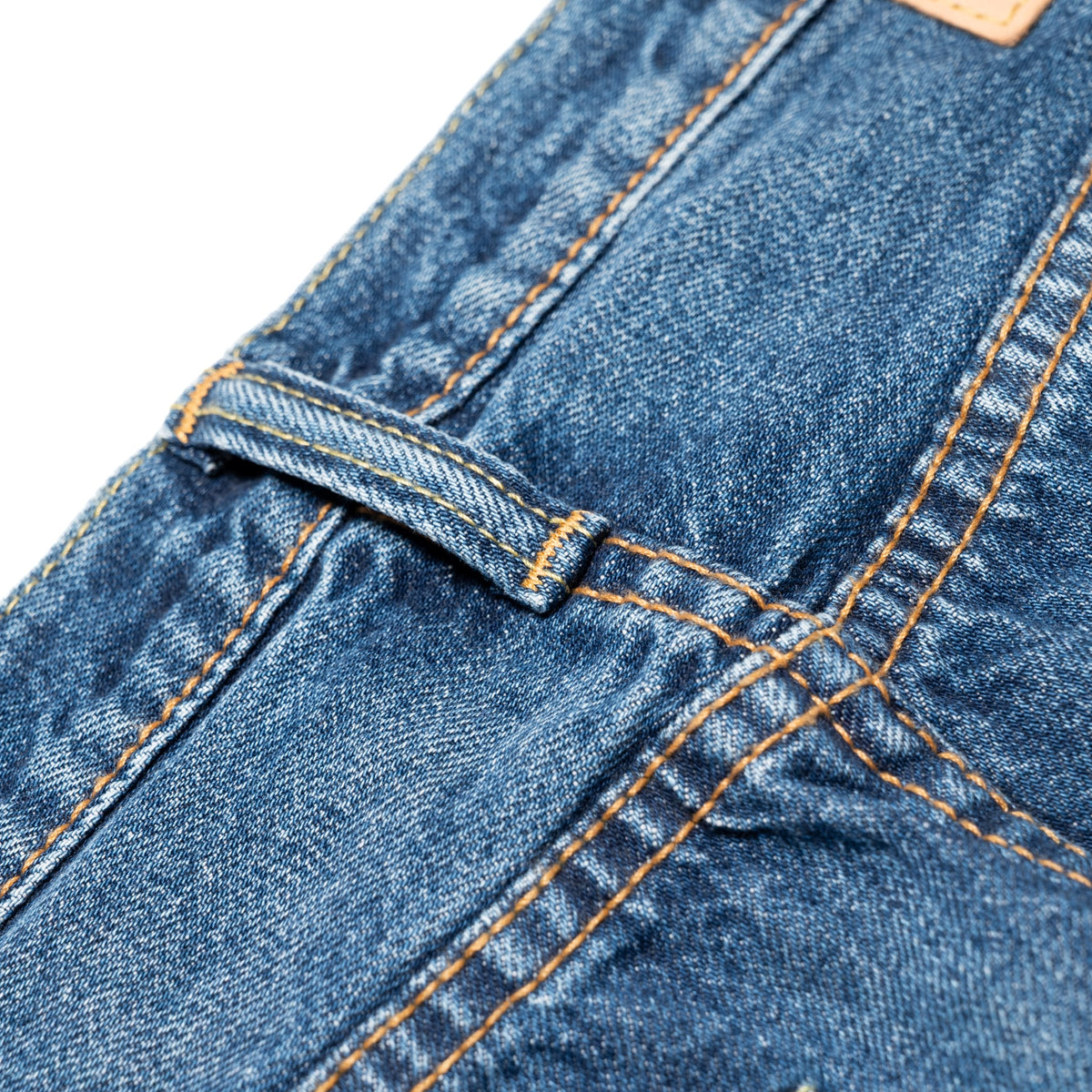 USED-019-ID Relaxed Taper 14oz Selvedge Denim - Used Wash