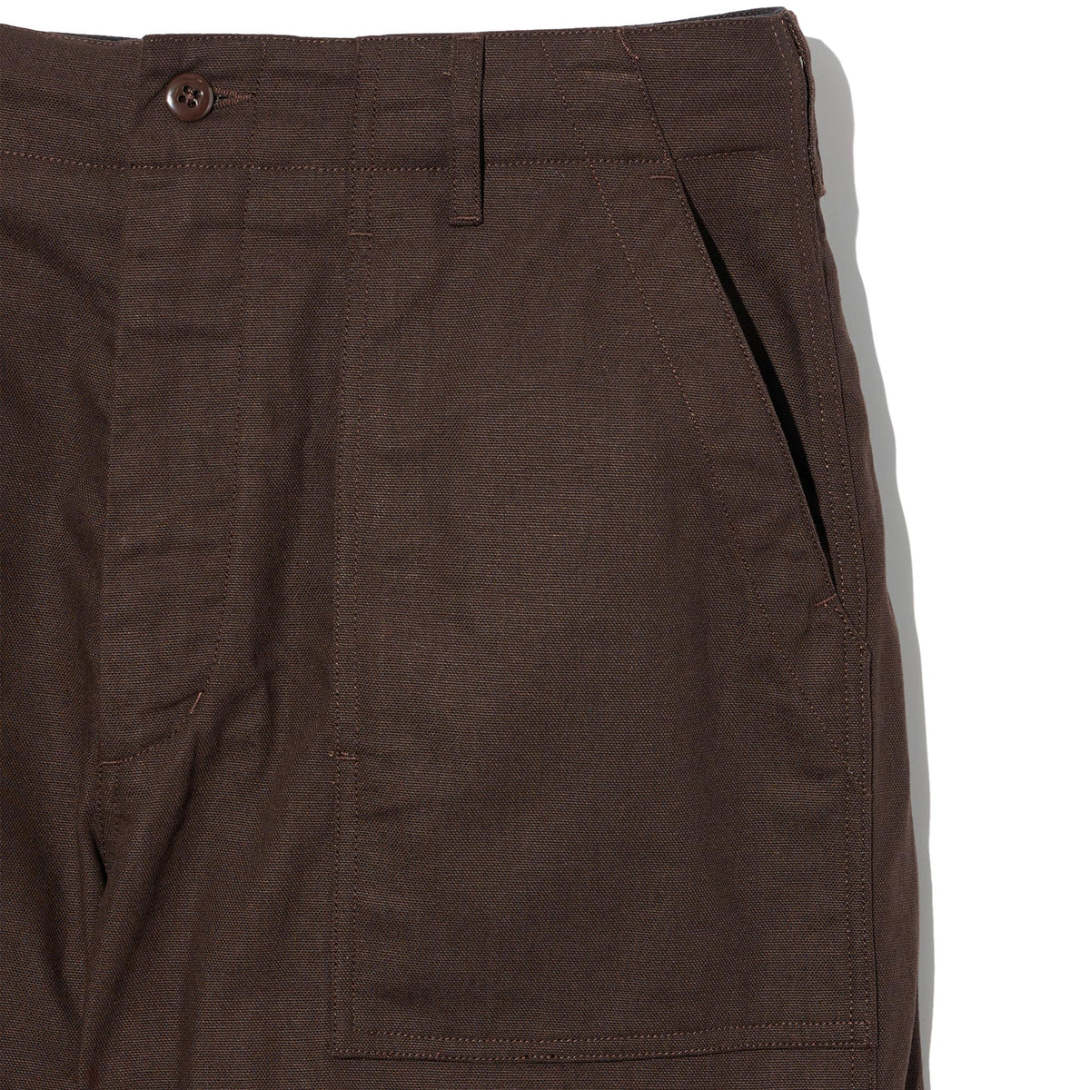 Fatigue Pant - Brown 10oz Duck Canvas