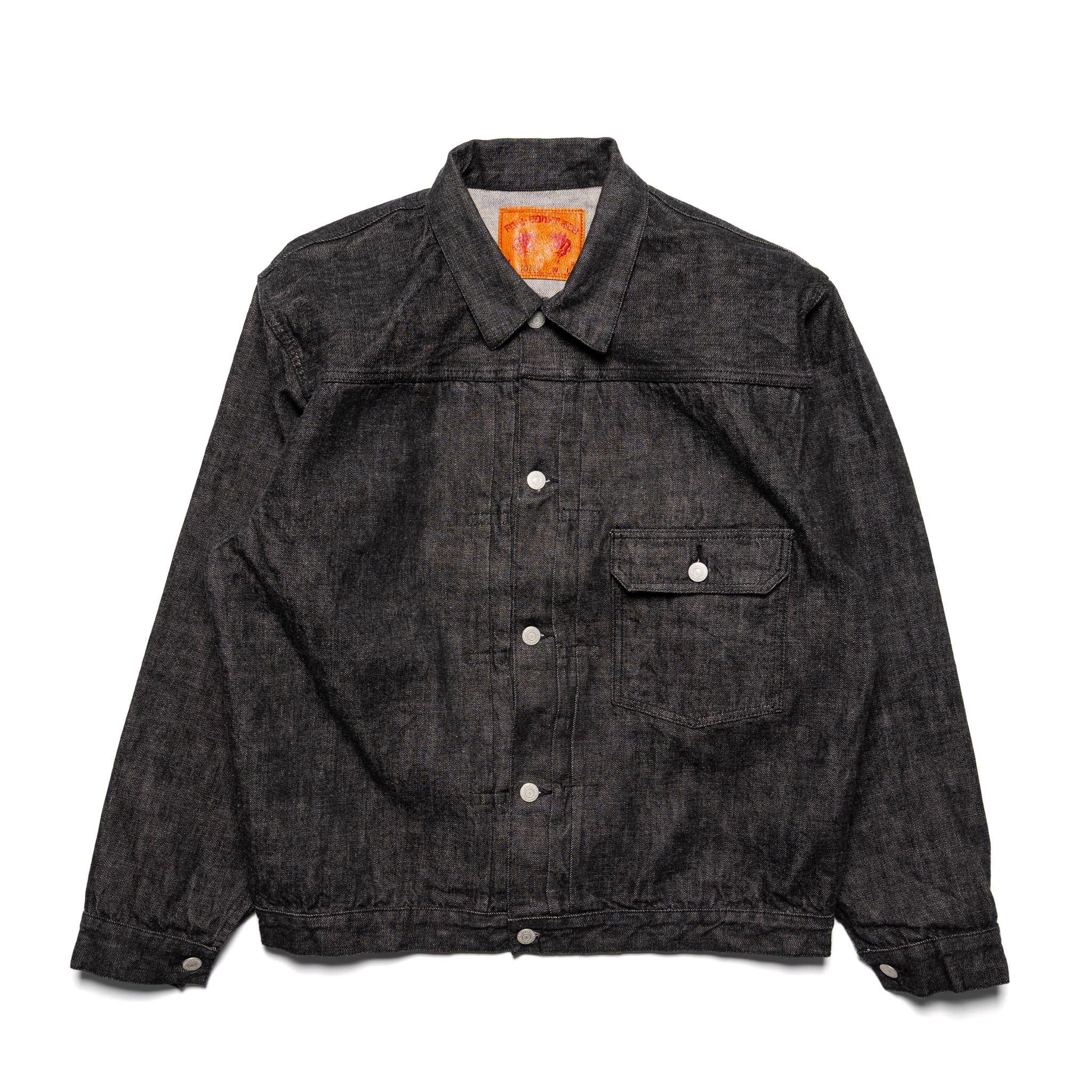 2107BK Type 1 Black Denim Jacket