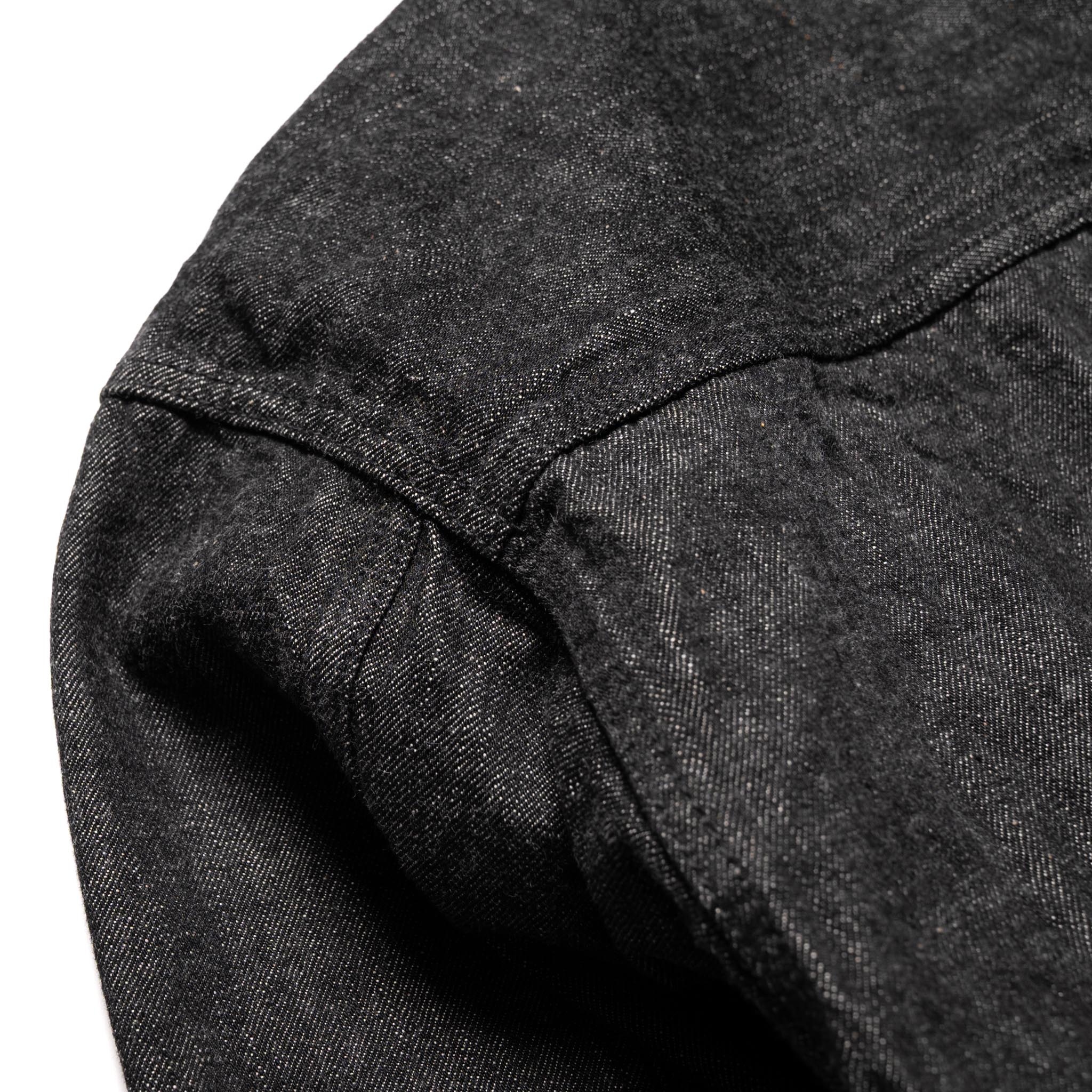 2107BK Type 1 Black Denim Jacket