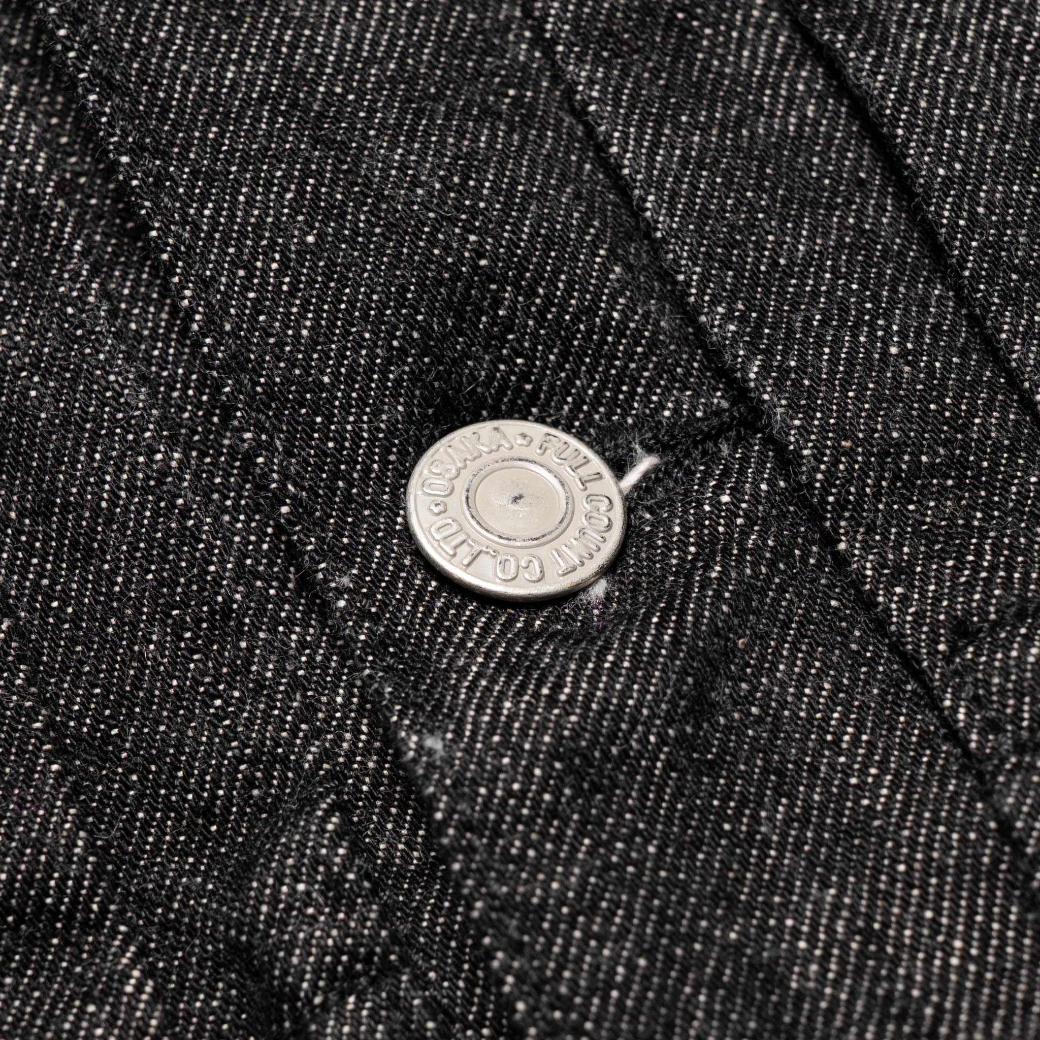2107BK Type 1 Black Denim Jacket