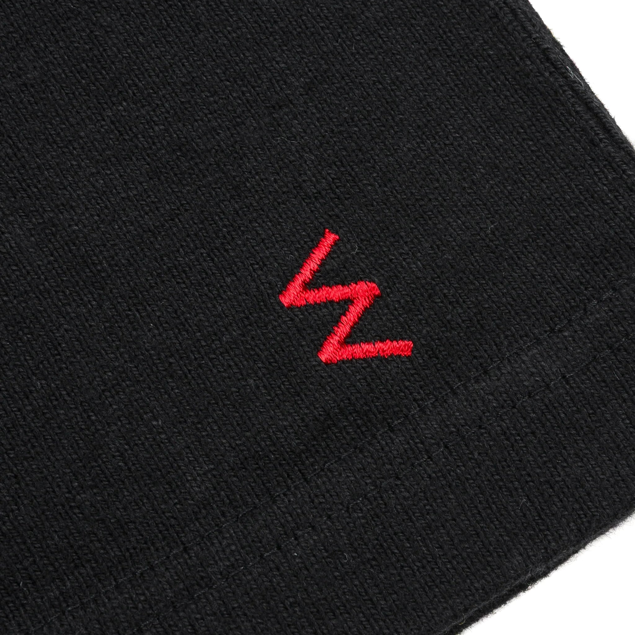 IHT-1600-BLK 11oz Cotton Knit Crew Neck T-Shirt - Black