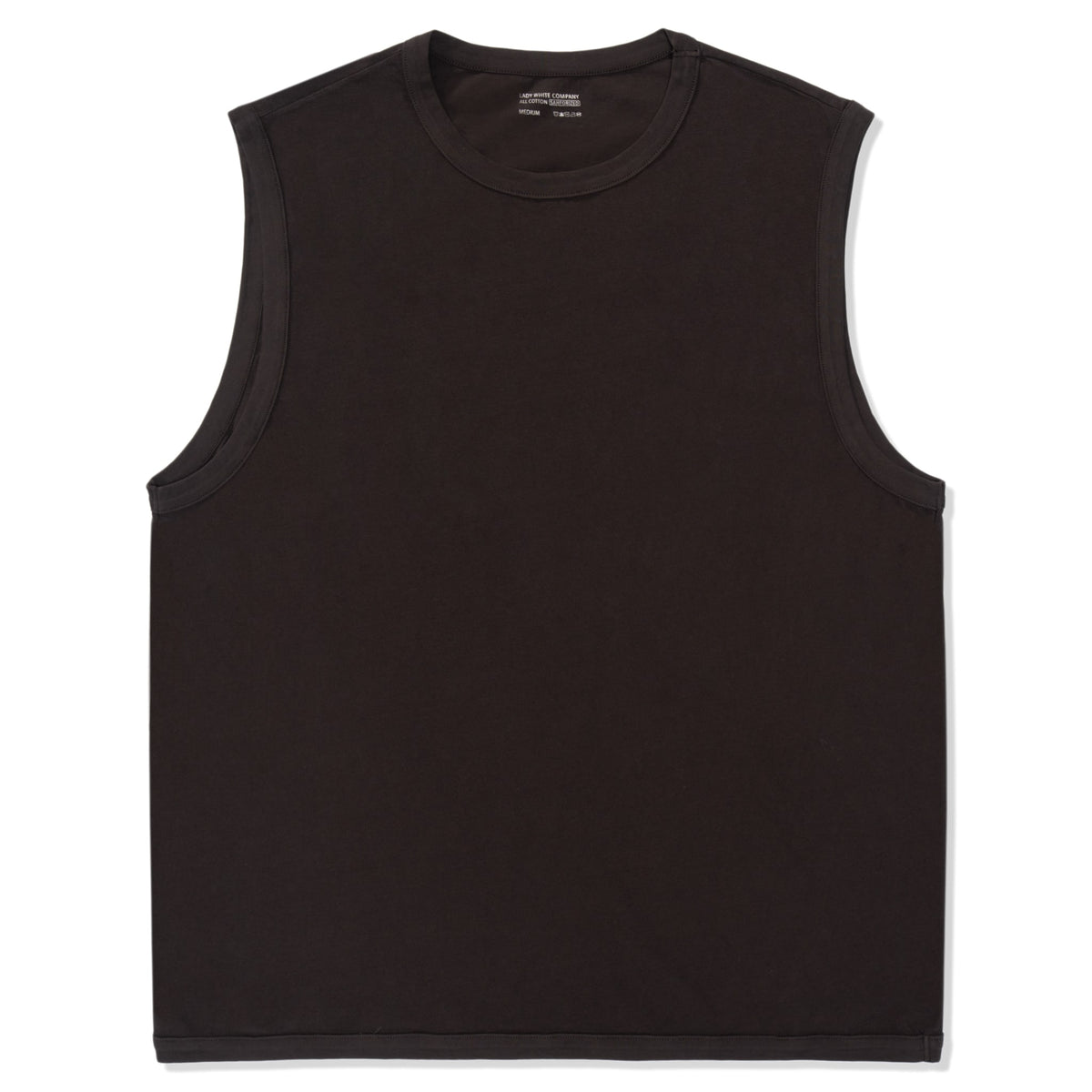 LW-T106-TIRE Sleeveless T-Shirt - Tire Black