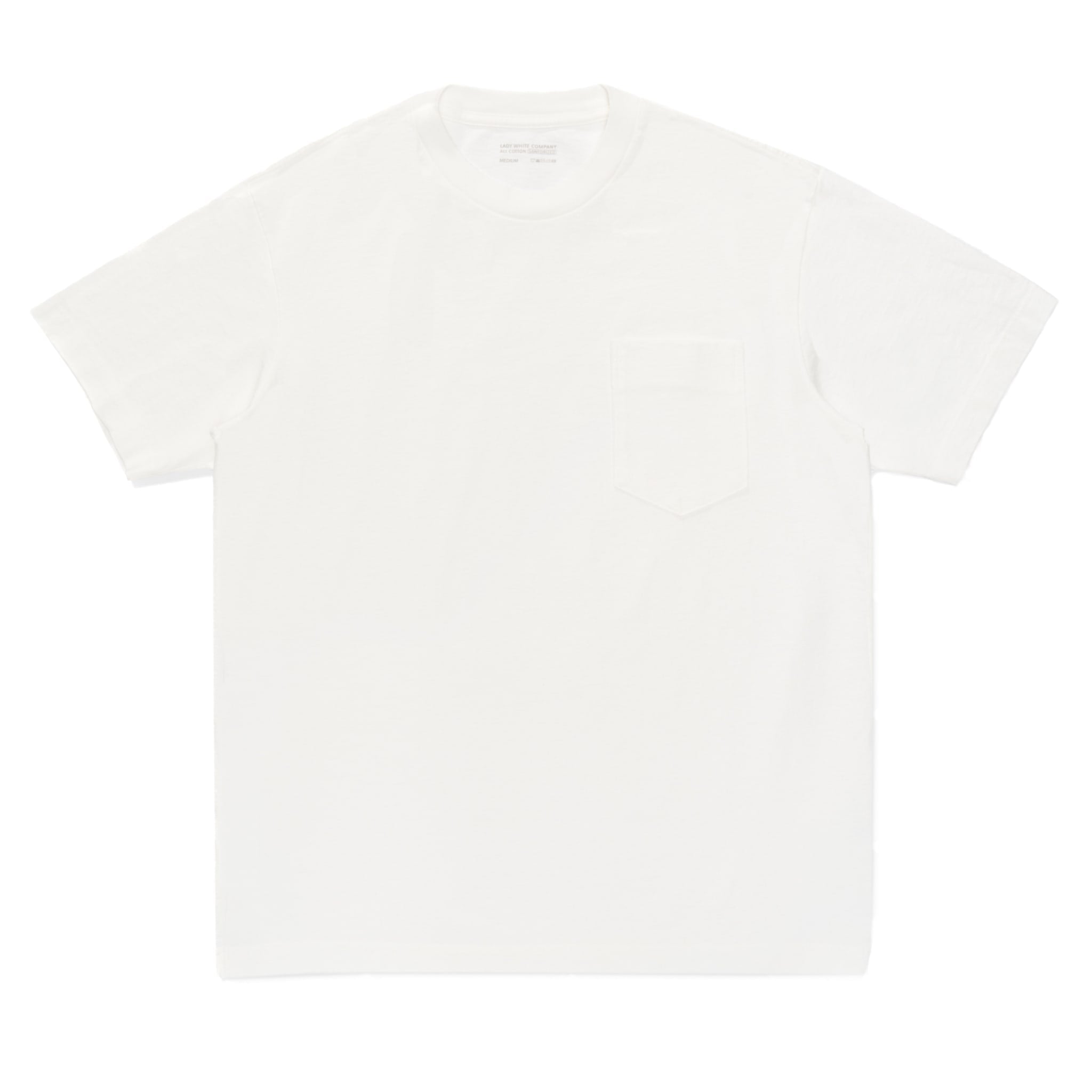 LW-T103-WHT Municipal Pocket T-Shirt - White