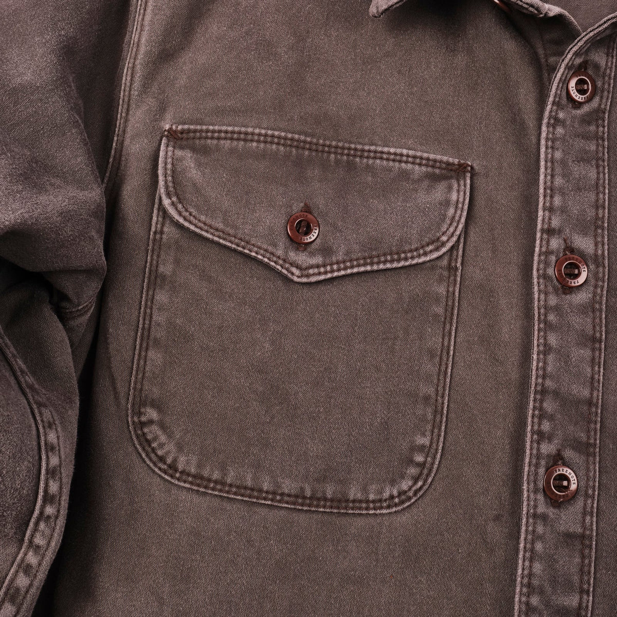 Utility Shirt - Chocolate