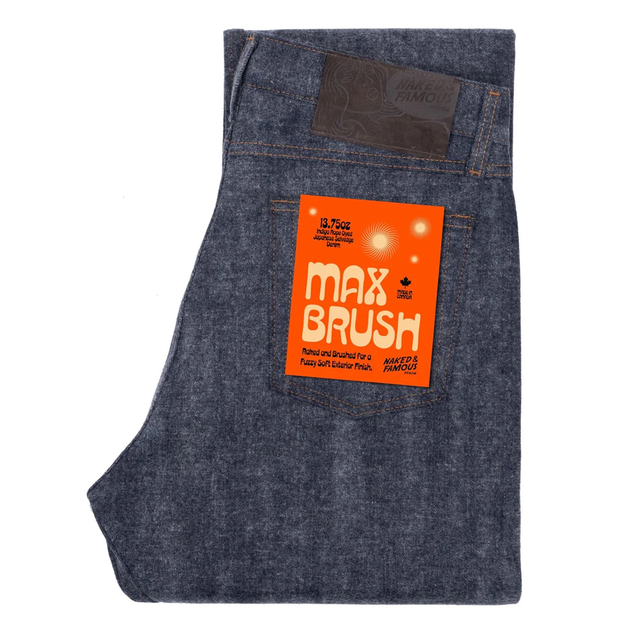 True Guy 13.75oz Max Brush Selvedge Indigo
