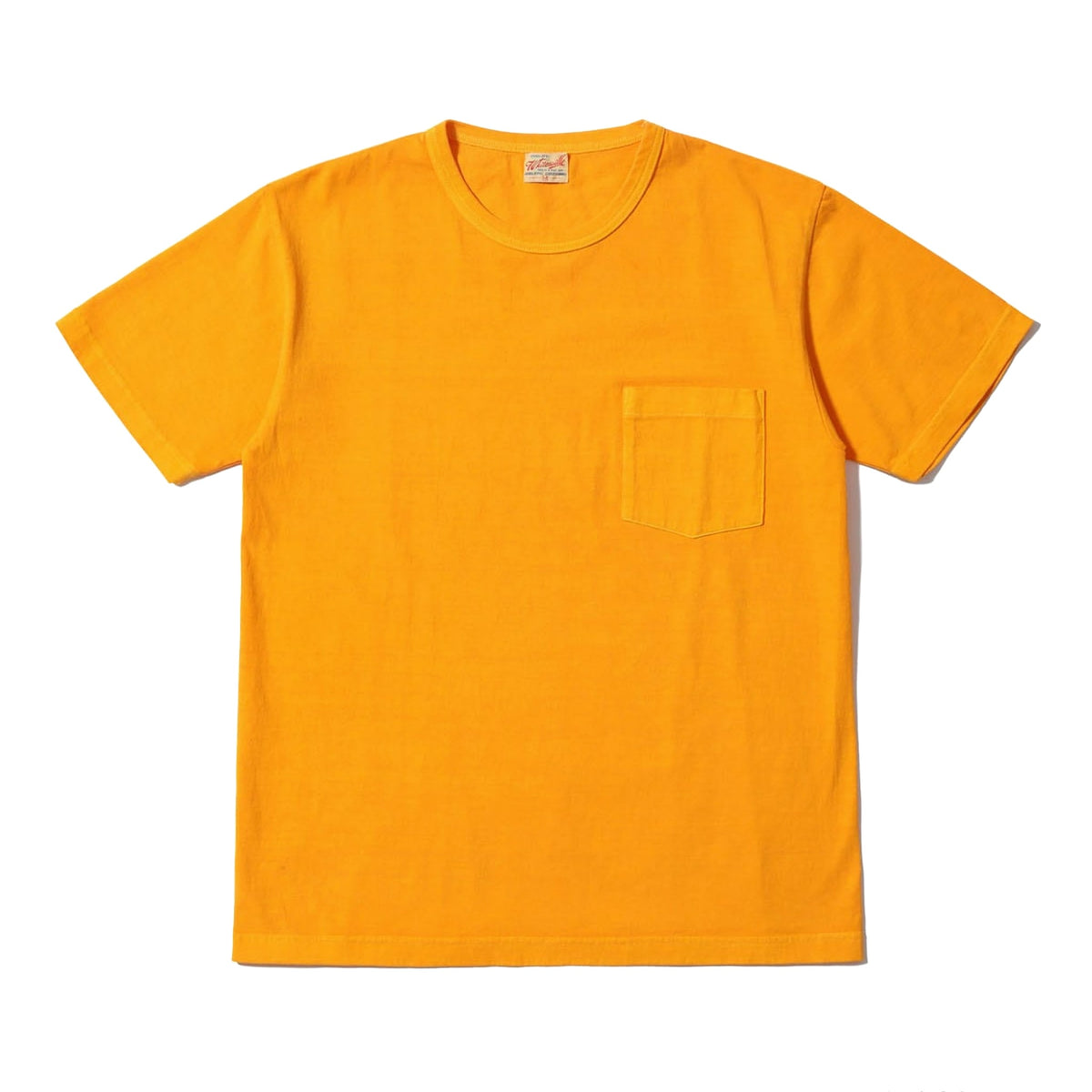 WV79531 Pigment Dyed Pocket Tee - Gold