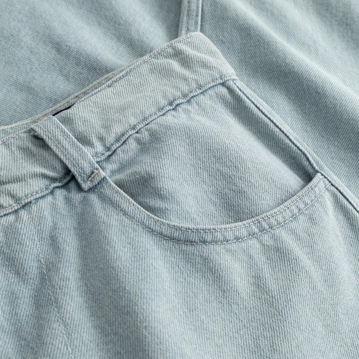 4 Pocket Pant Midweight Denim - Bleach