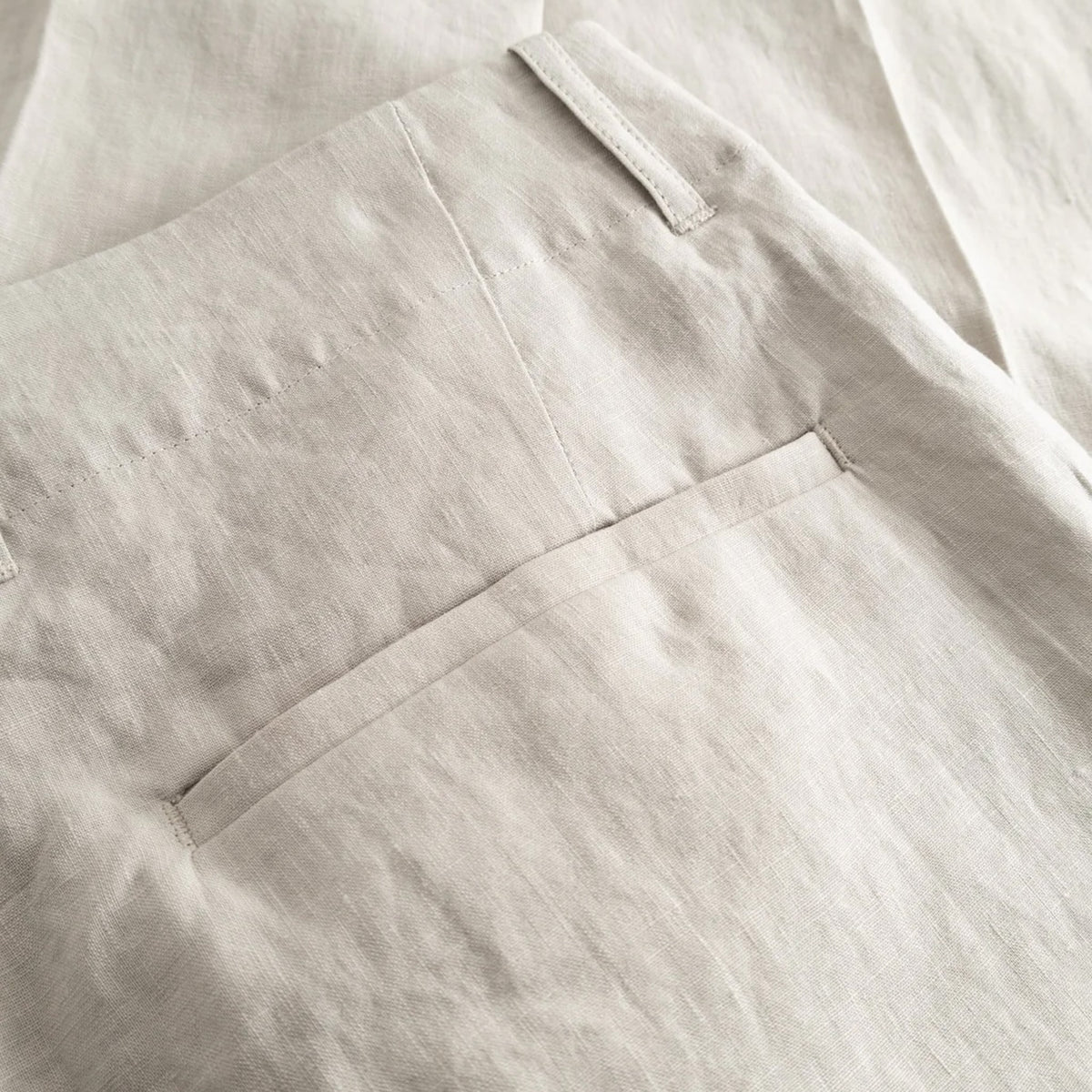 Fox P Trousers High Density Linen - Greige