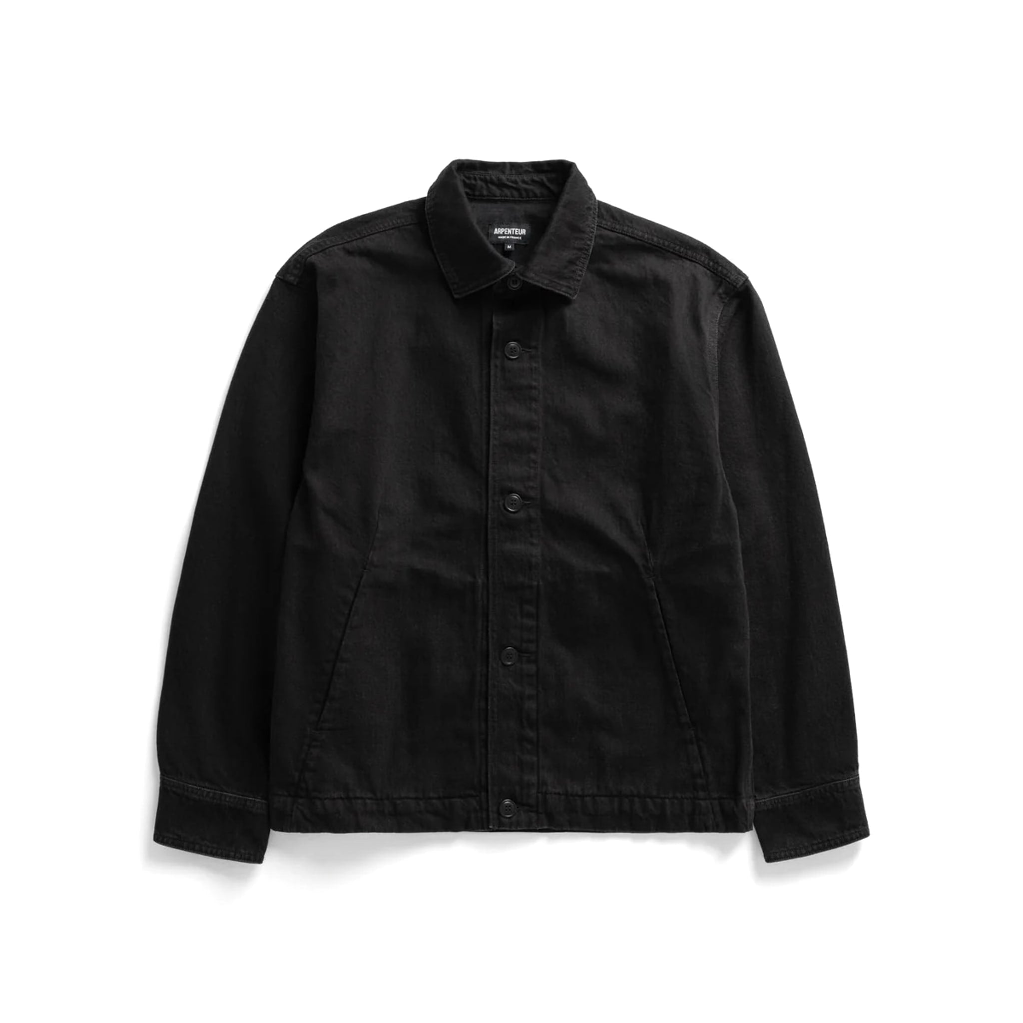 Lux J Jacket Midweight Denim - Washed Black