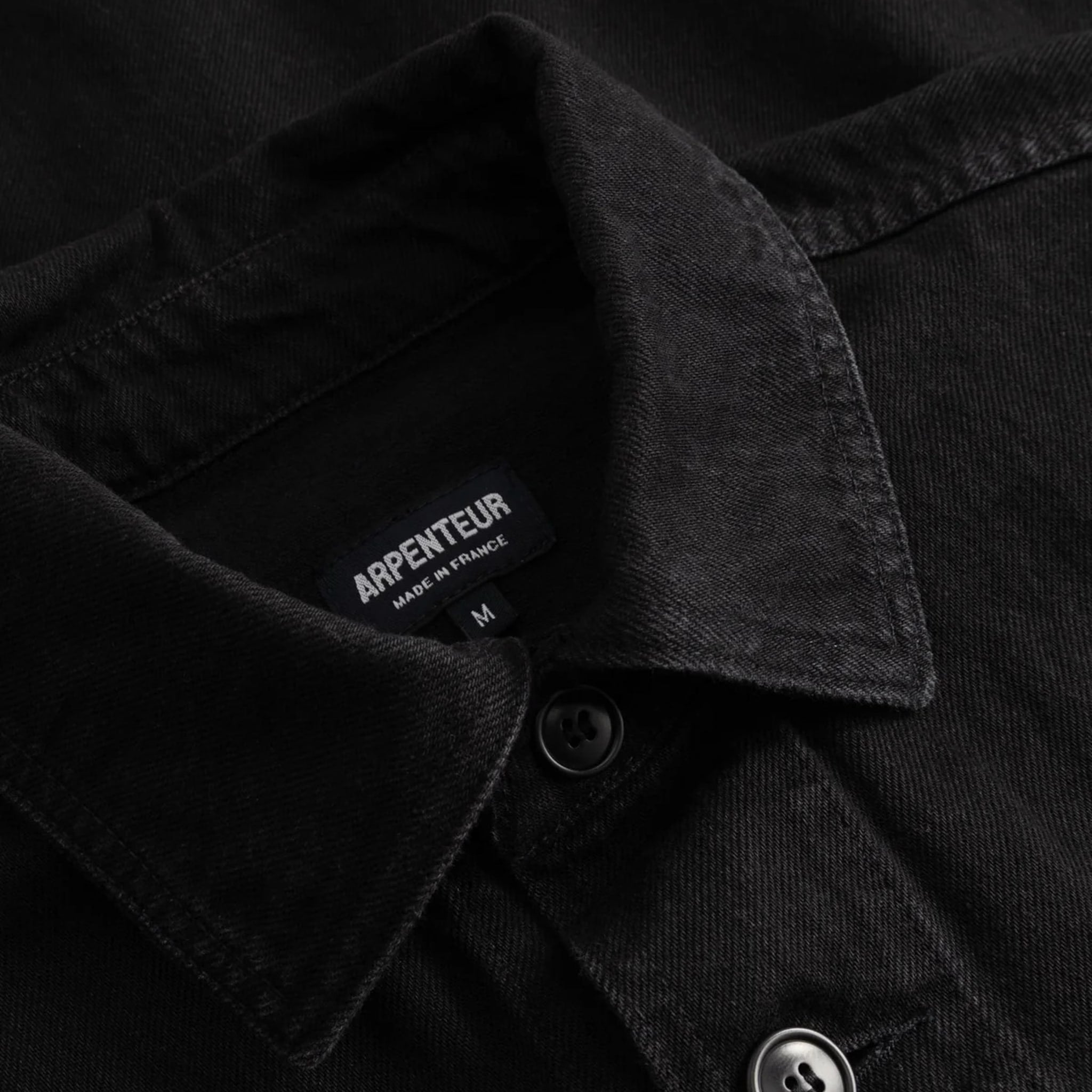 Lux J Jacket Midweight Denim - Washed Black