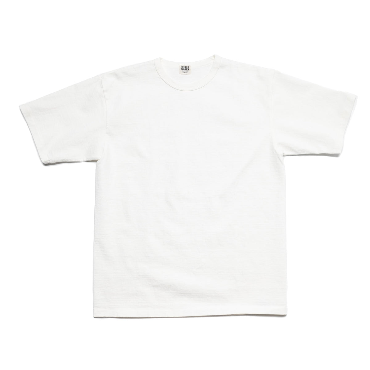37001 Stand Wheel 9.5oz Heavyweight Short Sleeve Tee - Off White