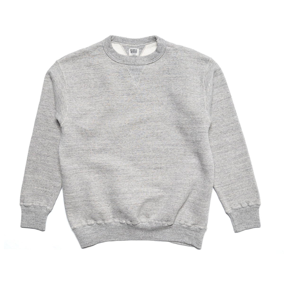 86001 Loopwheel Sweatshirt - Heather Grey
