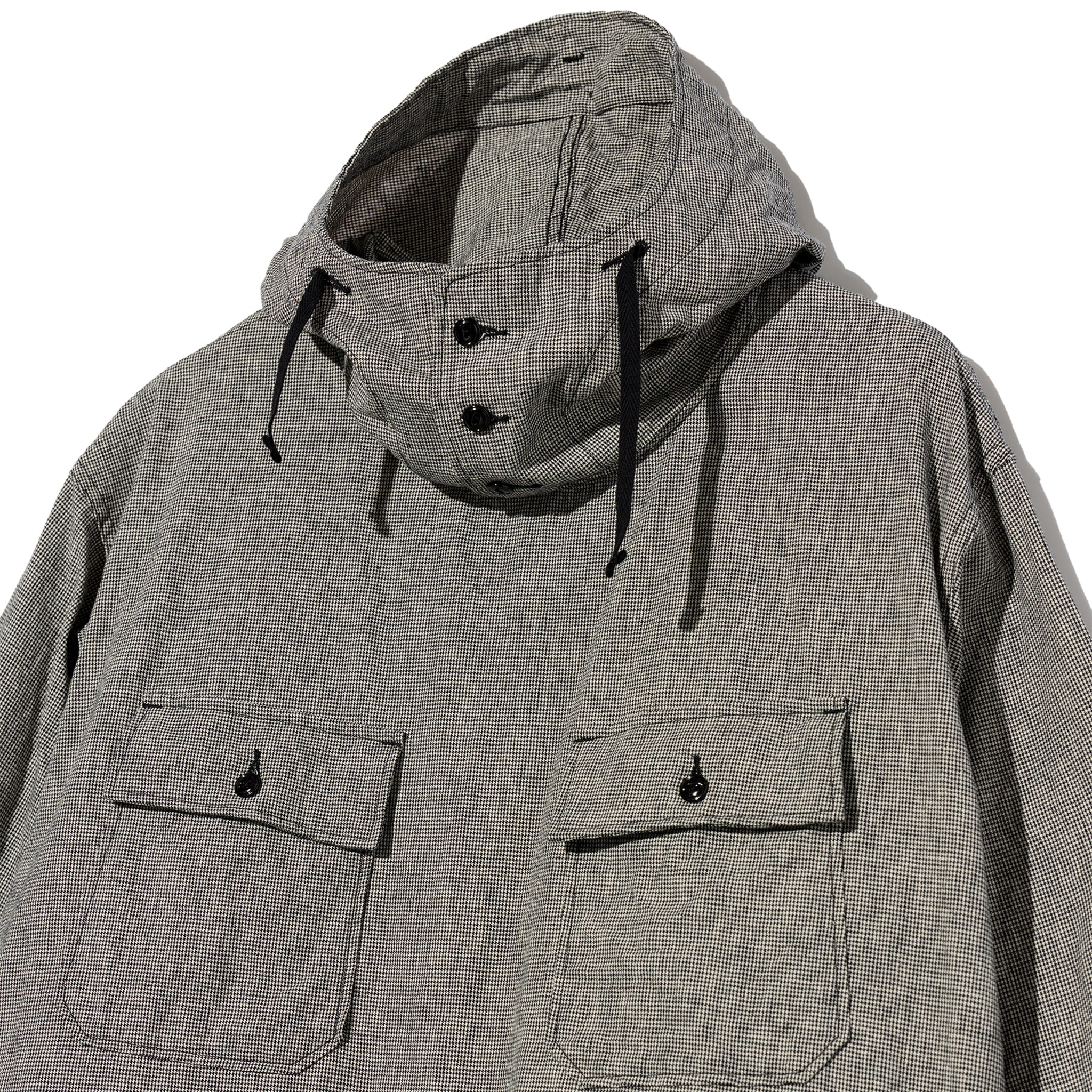 Cagoule Shirt - Black/Grey CL Houndstooth