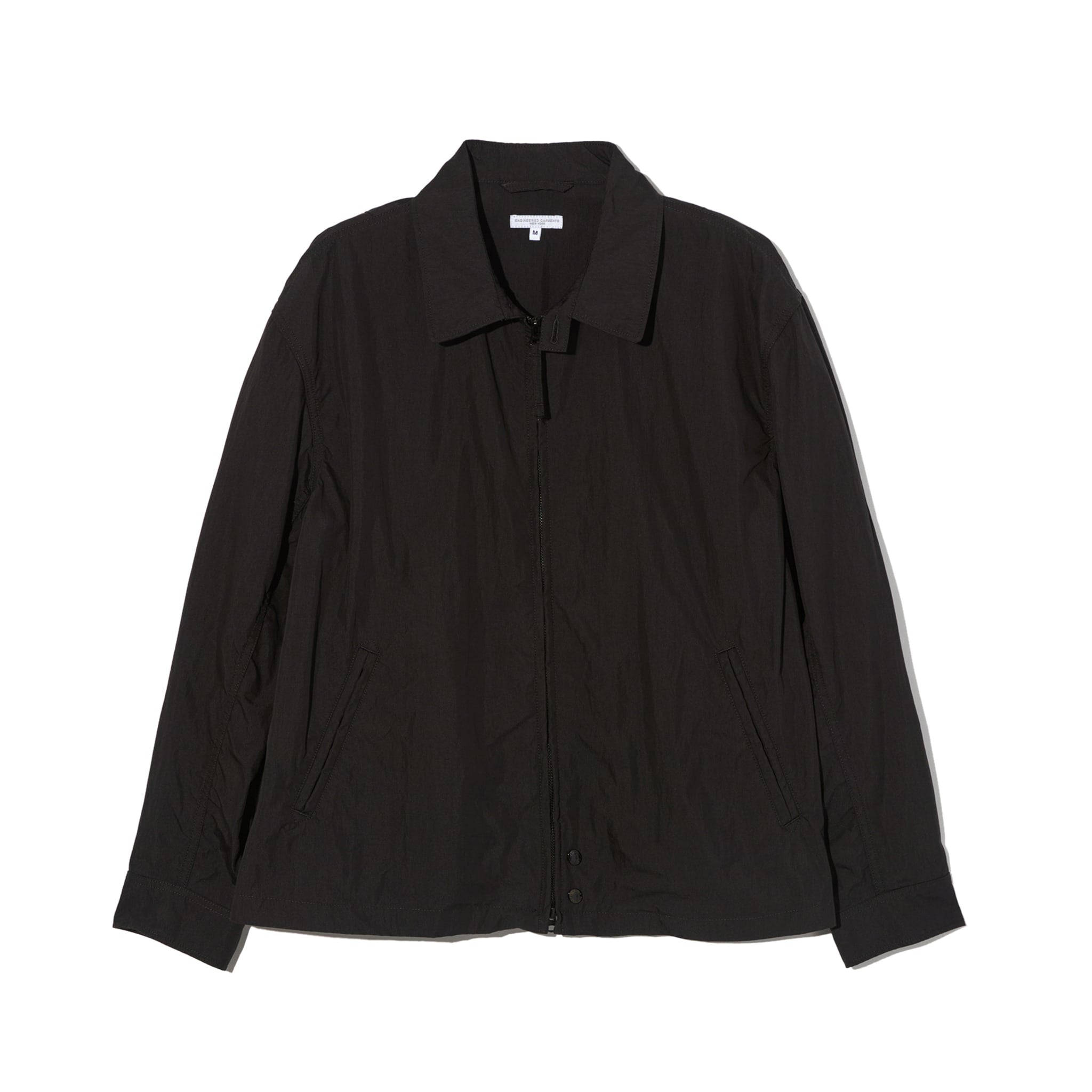 Claigton Jacket - Black Lightweight Nyco Poplin