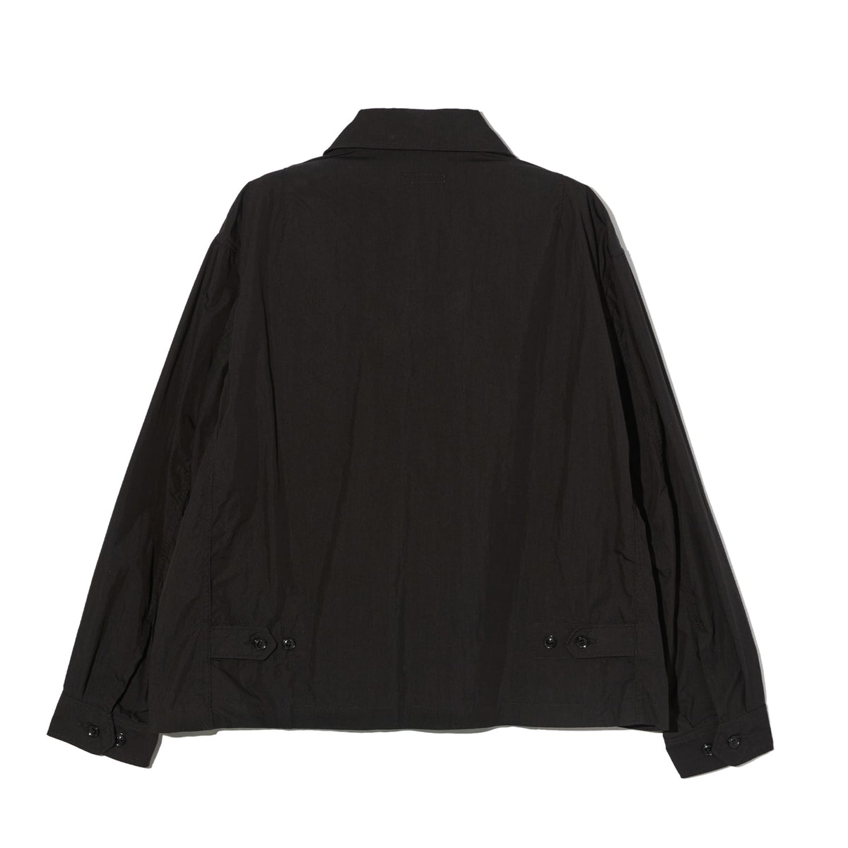 Claigton Jacket - Black Lightweight Nyco Poplin