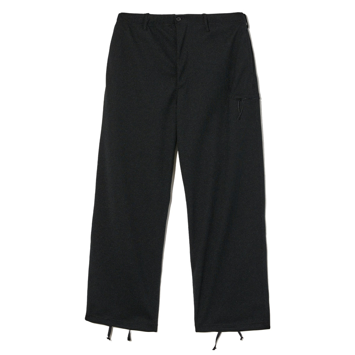 Drawstring Pant - Black Diamond Poly Knit