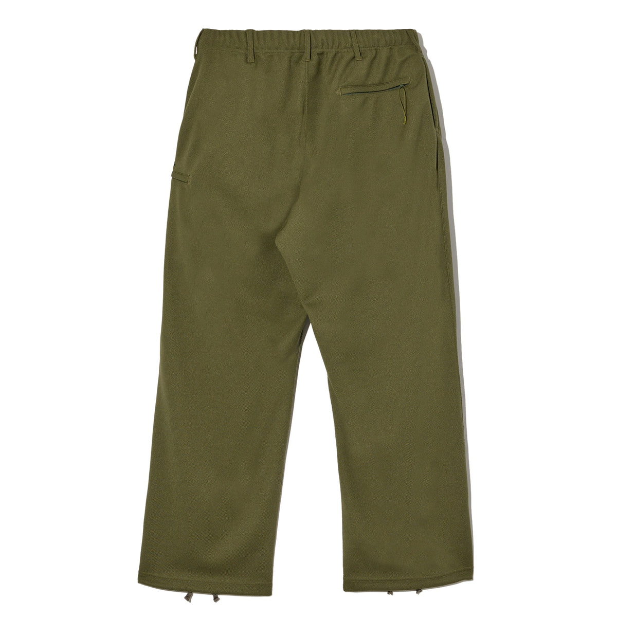 Drawstring Pant - Olive Diamond Poly Knit