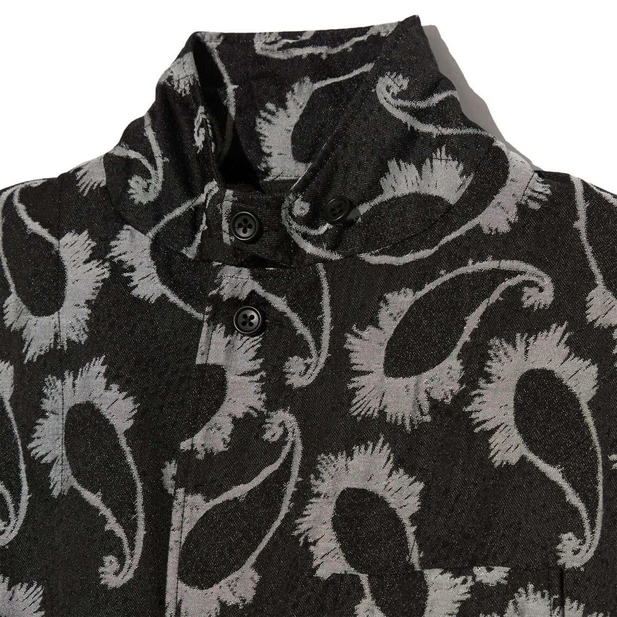 Loiter Jacket - Black/Grey CP Paisley Jacquard