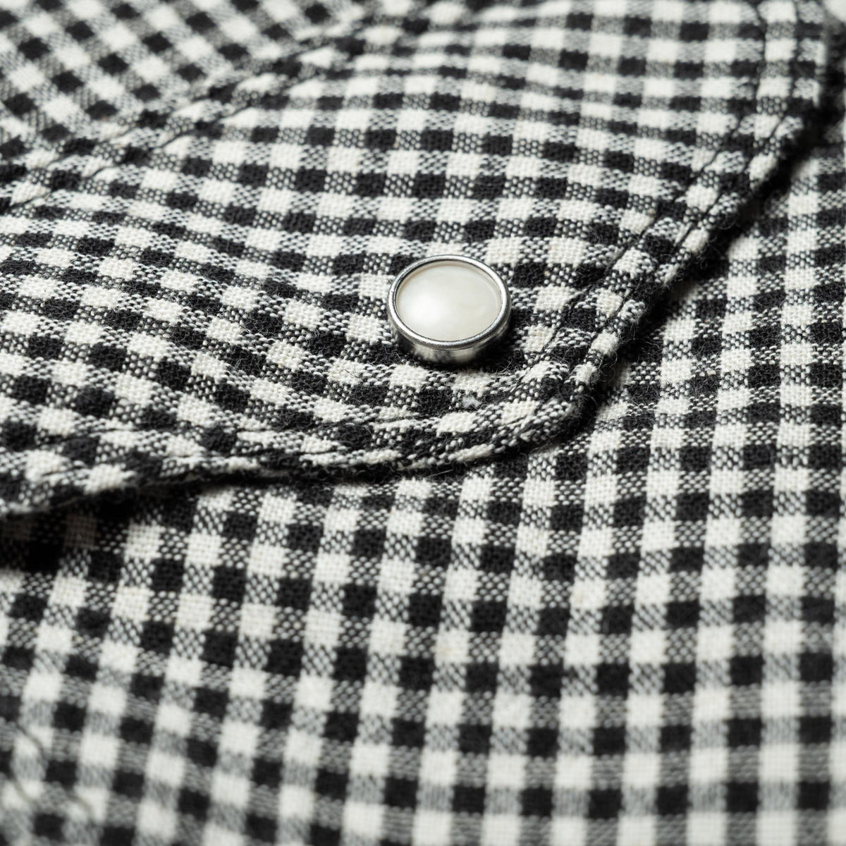 Bodie S/S - Black Gingham