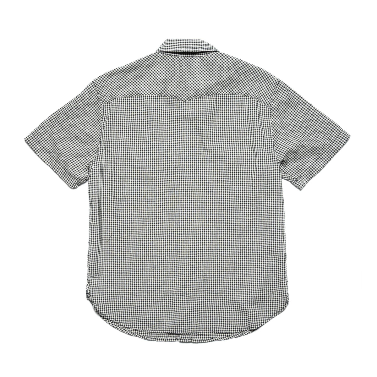 Bodie S/S - Black Gingham