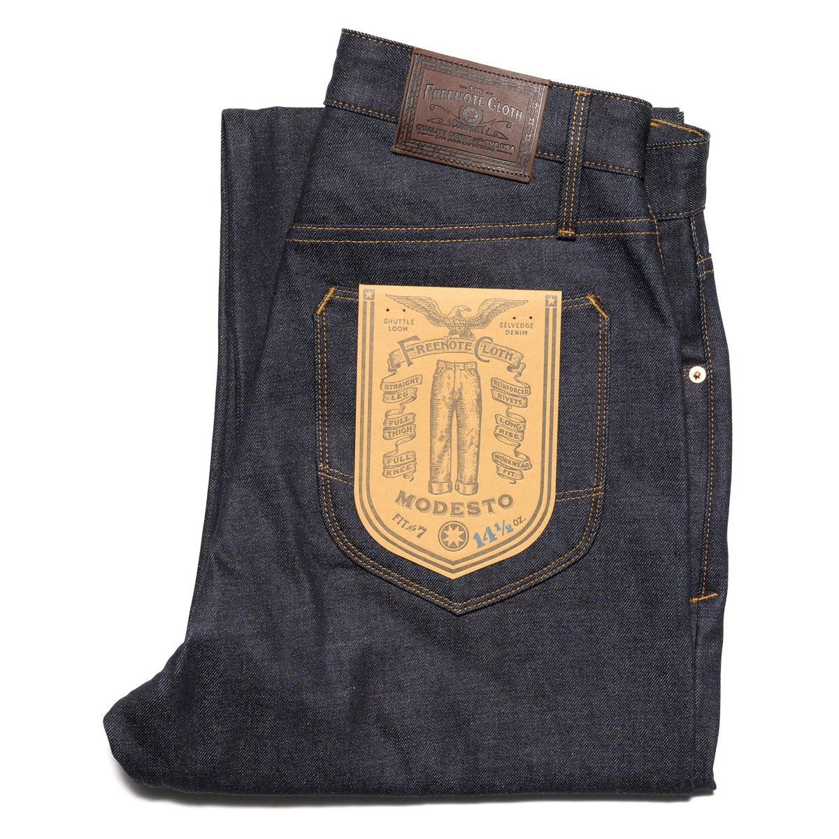 Modesto Straight Cut 14.5oz Kaihara Selvedge Denim