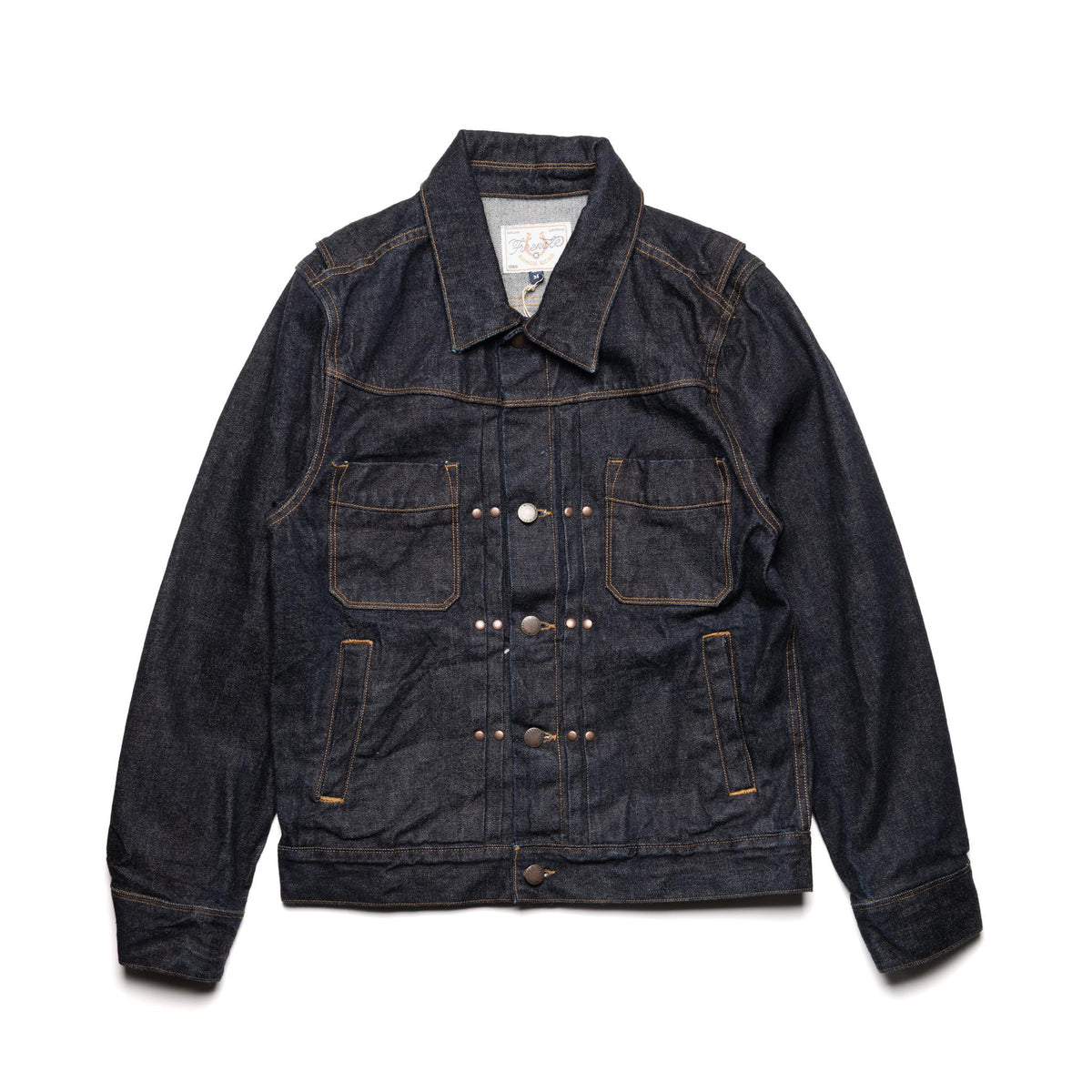 RJ-1 Riders Jacket 15 Ounce Unsinged Rinsed