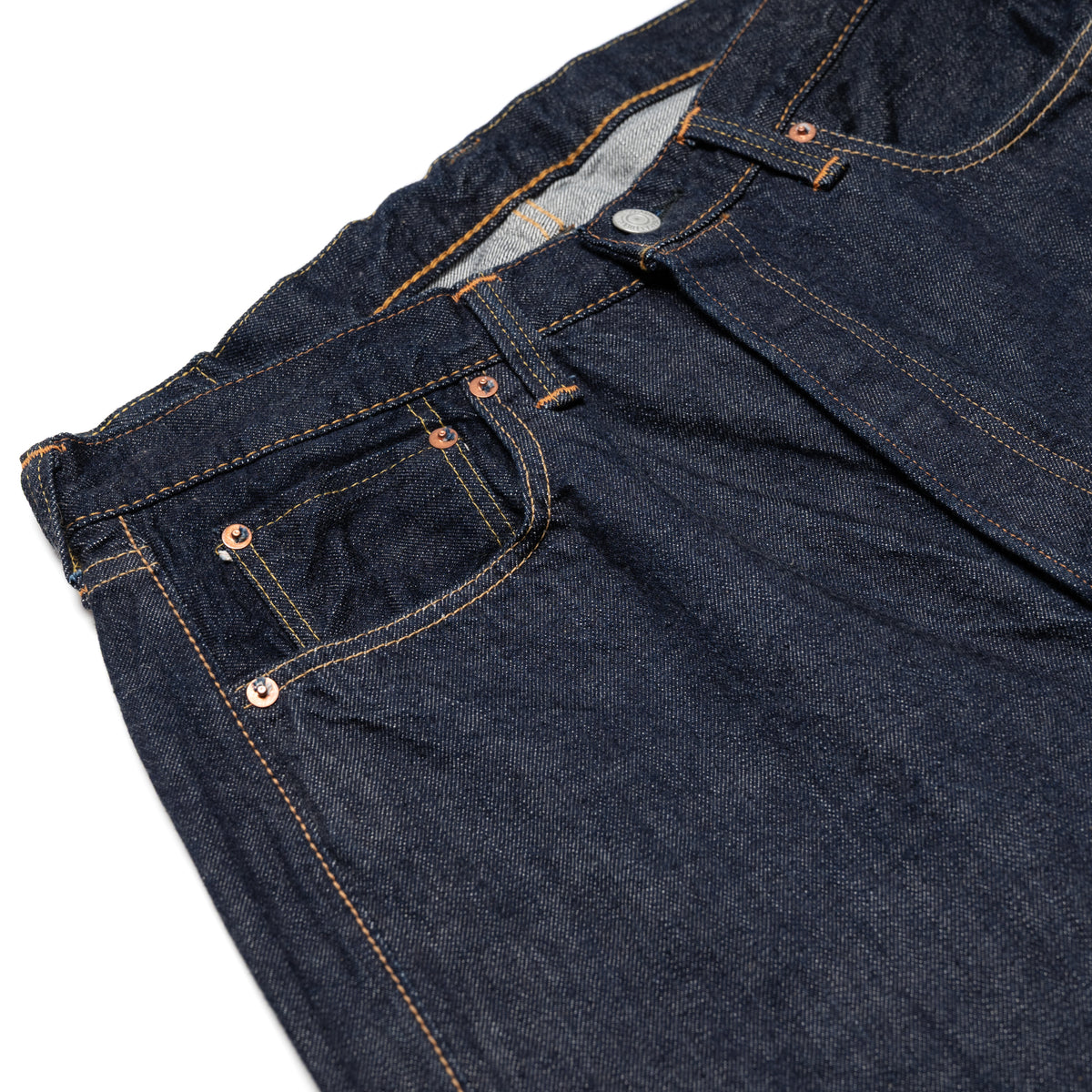 0105W Wide Straight 13.7oz Selvedge Denim