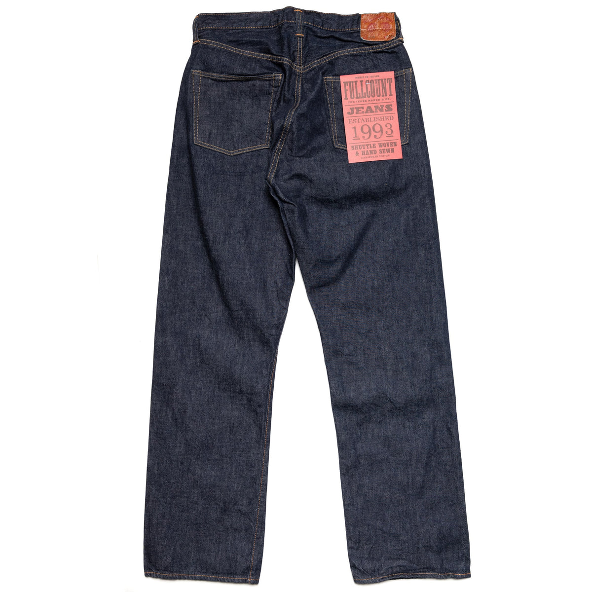 0105W Wide Straight 13.7oz Selvedge Denim