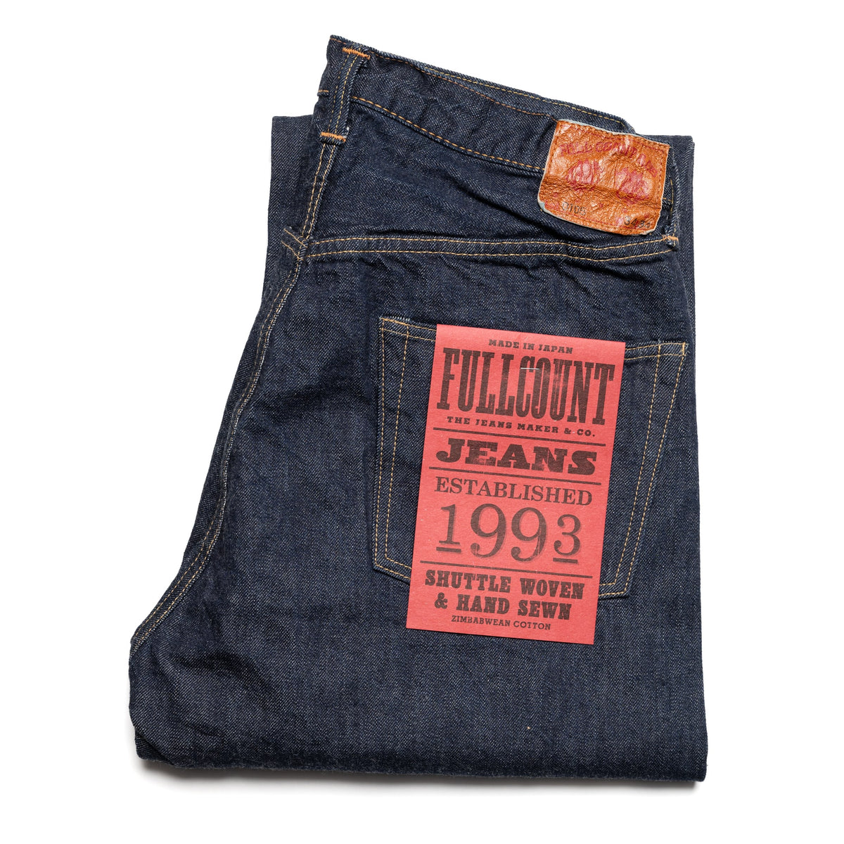 0105W Wide Straight 13.7oz Selvedge Denim