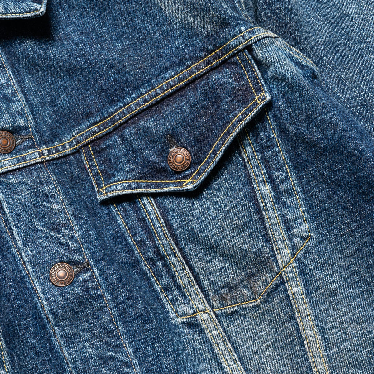 2050-2101 Type 3 Heavy 15.5oz "Fear of the Dark" Selvedge Denim