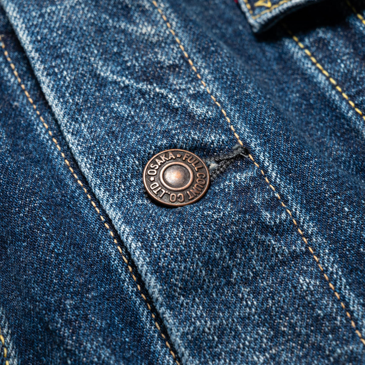 2050-2101 Type 3 Heavy 15.5oz "Fear of the Dark" Selvedge Denim