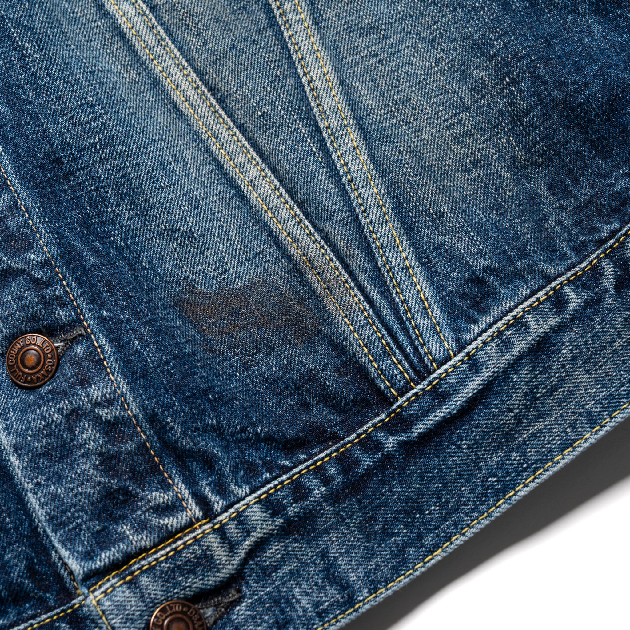 2050-2101 Type 3 Heavy 15.5oz "Fear of the Dark" Selvedge Denim