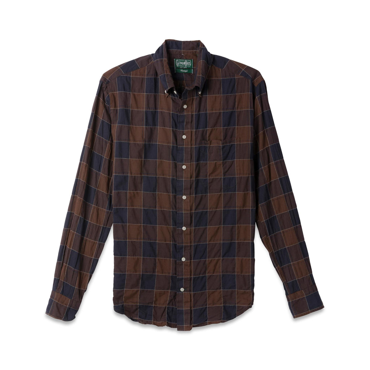 Brown Japanese Organic Check