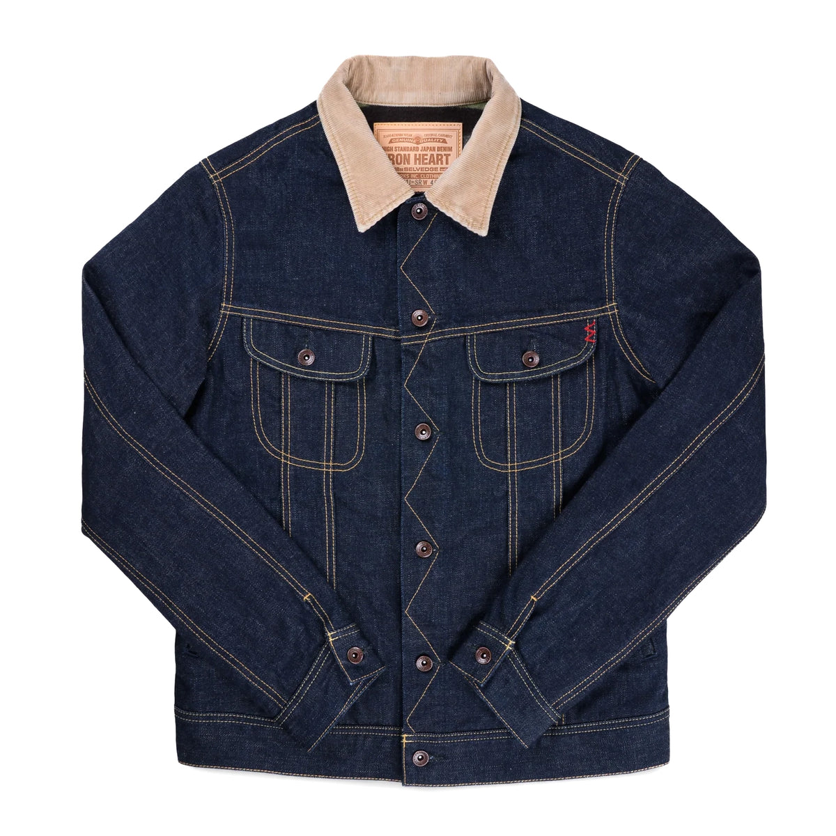 IH-101J-SR 18oz Selvedge Denim Storm Rider Jacket - Indigo