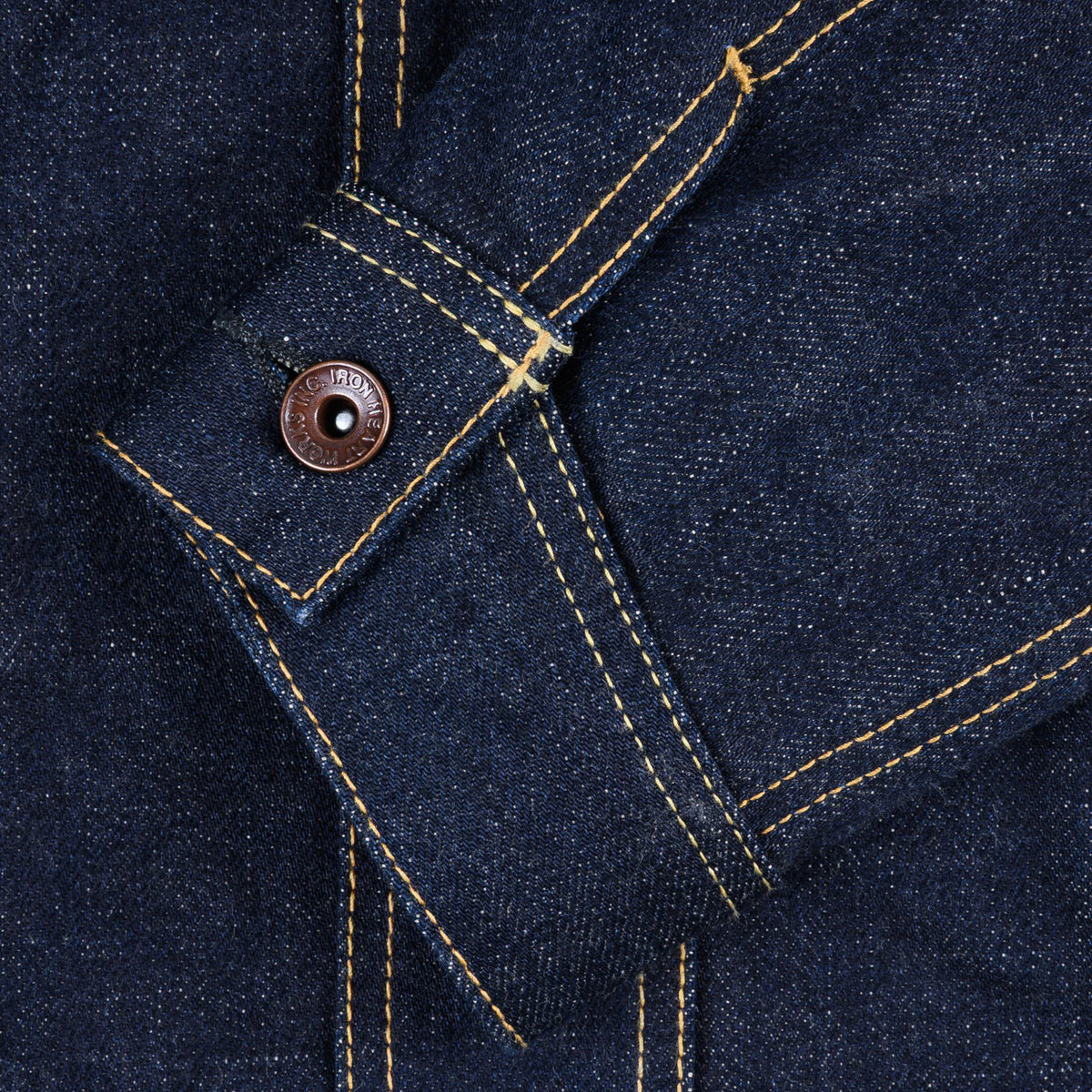IH-101J-SR 18oz Selvedge Denim Storm Rider Jacket - Indigo