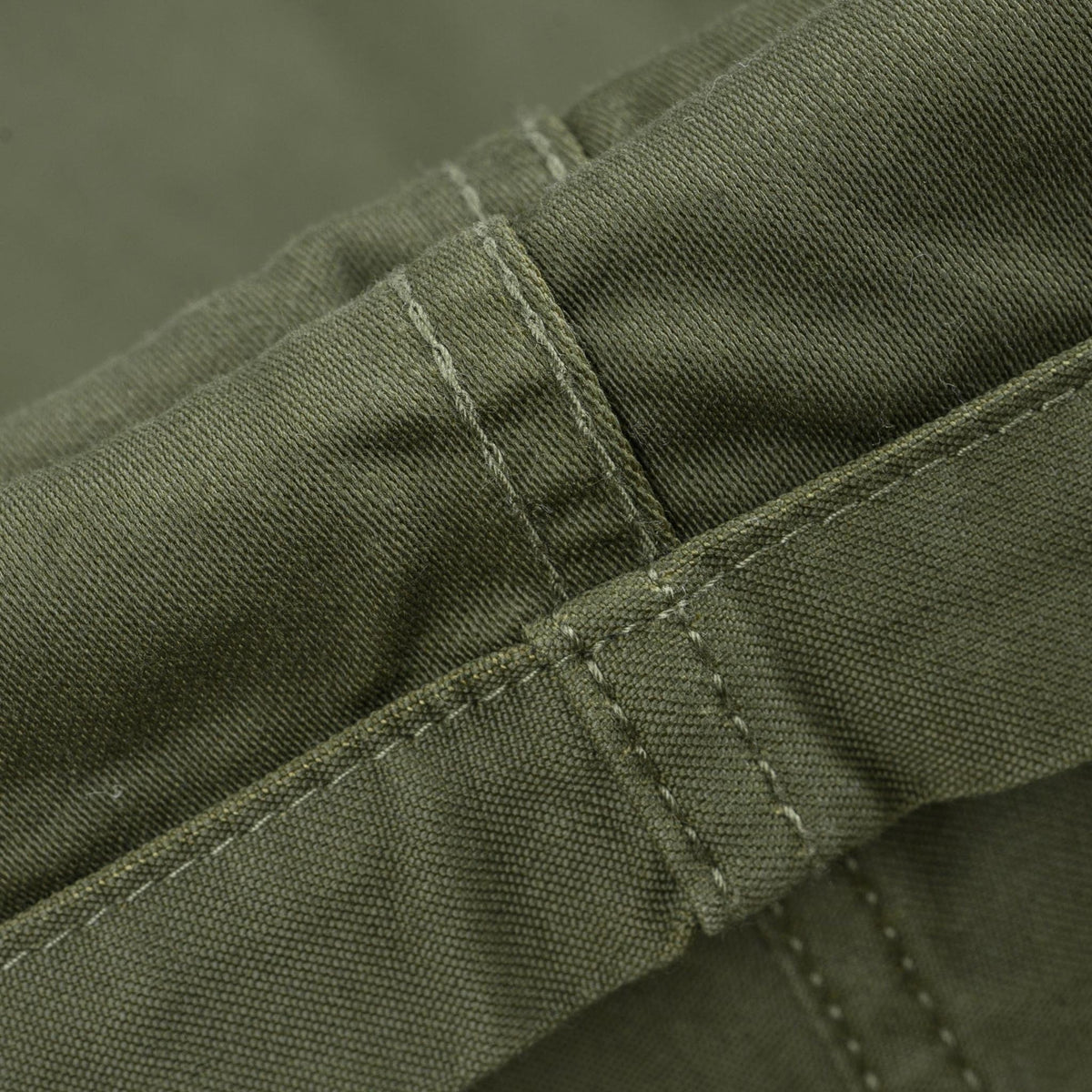 IH-744-GRN 10oz Back Sateen Baker Pants - Army Green