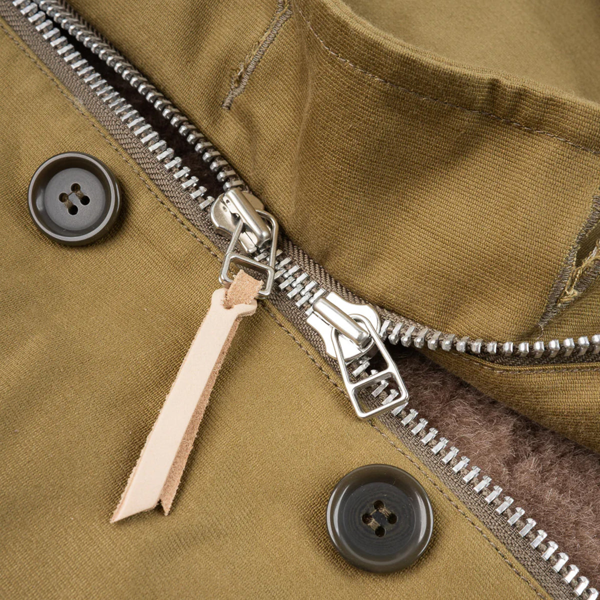 IHM-35-KHA Whipcord N1 Deck Jacket - Khaki