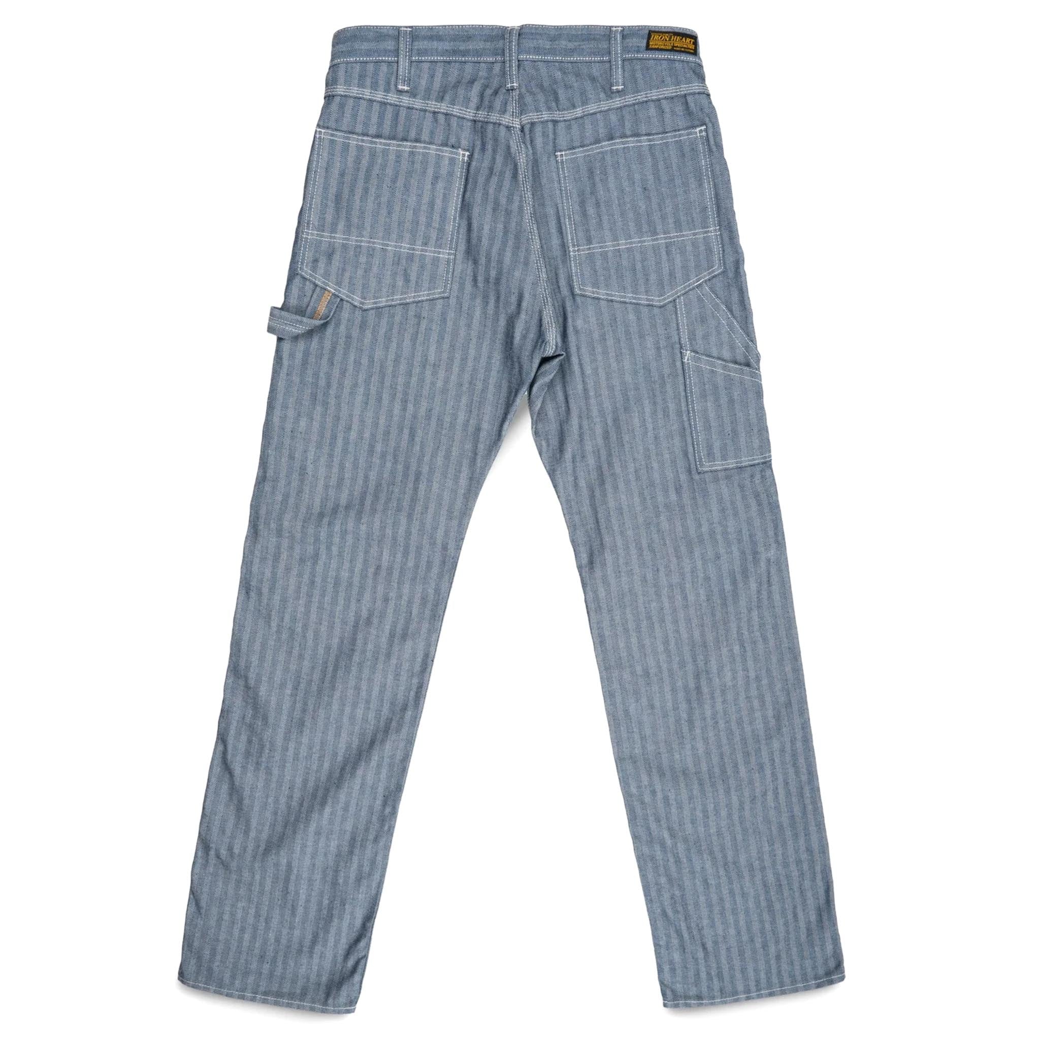 IH-830-IND 10.5oz Herringbone Painter’s Pants - Indigo