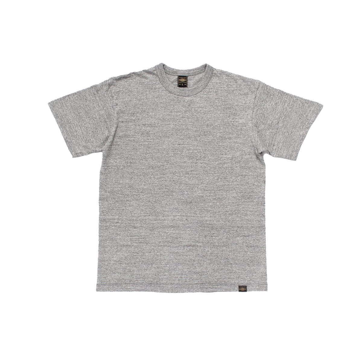 IHT-1610L-GRY - 6.5oz Loopwheel Crew Neck T-Shirt With Longer Body - Grey