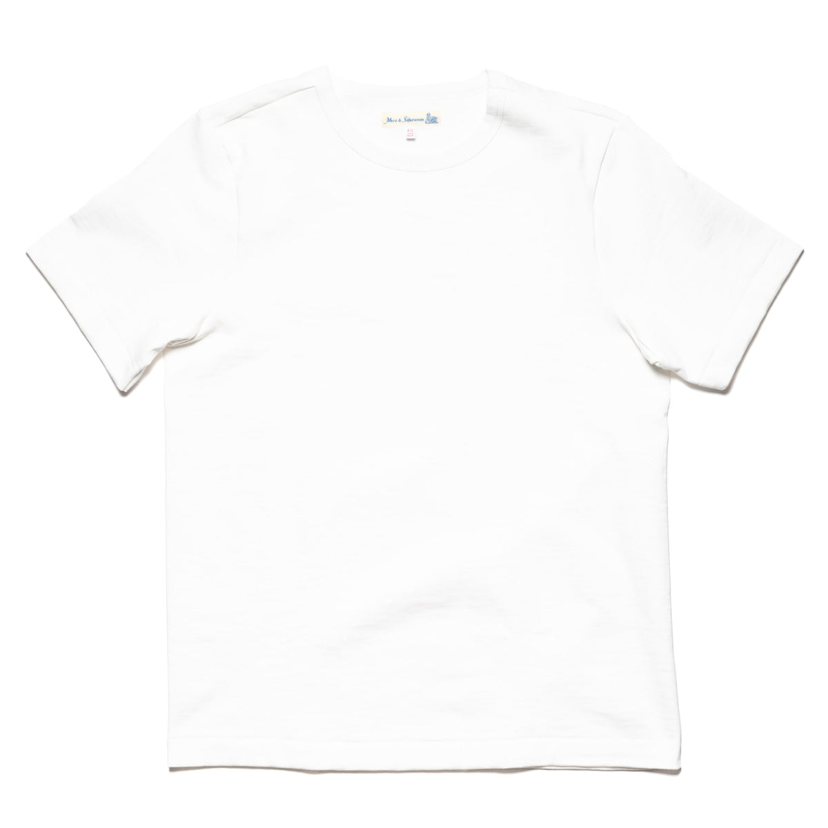 2S14.01 Loopwheeled Relaxed Fit Heavyweight T-Shirt - White