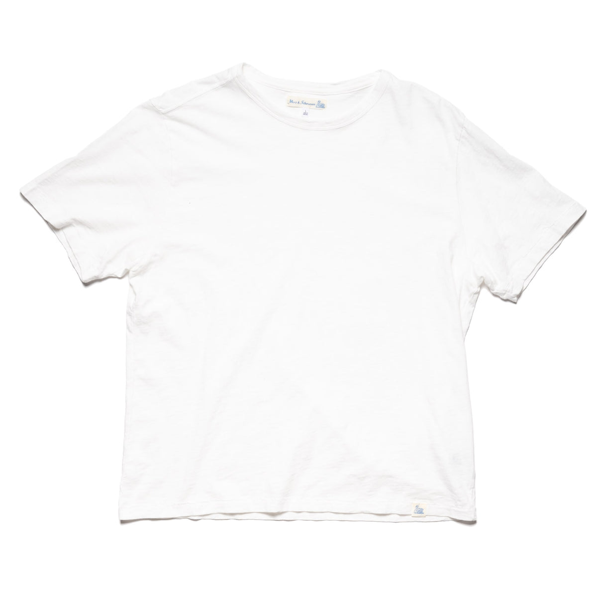 SCT04.01 Slub Pima Cotton T-Shirt - White