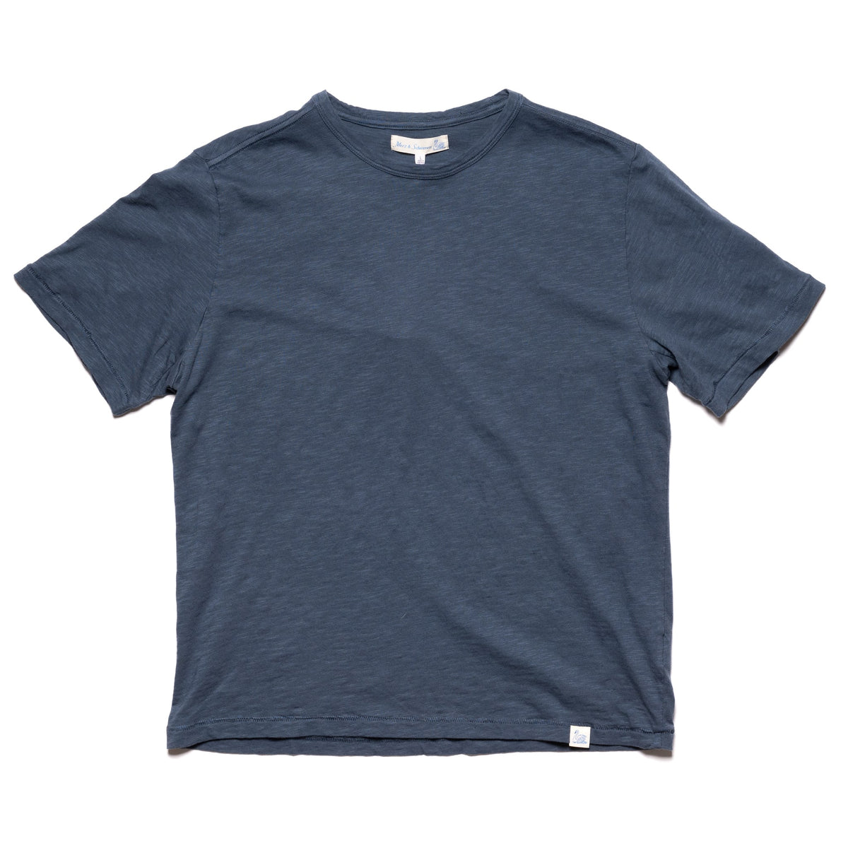 SCT04.65 Slub Pima Cotton T-Shirt - Denim