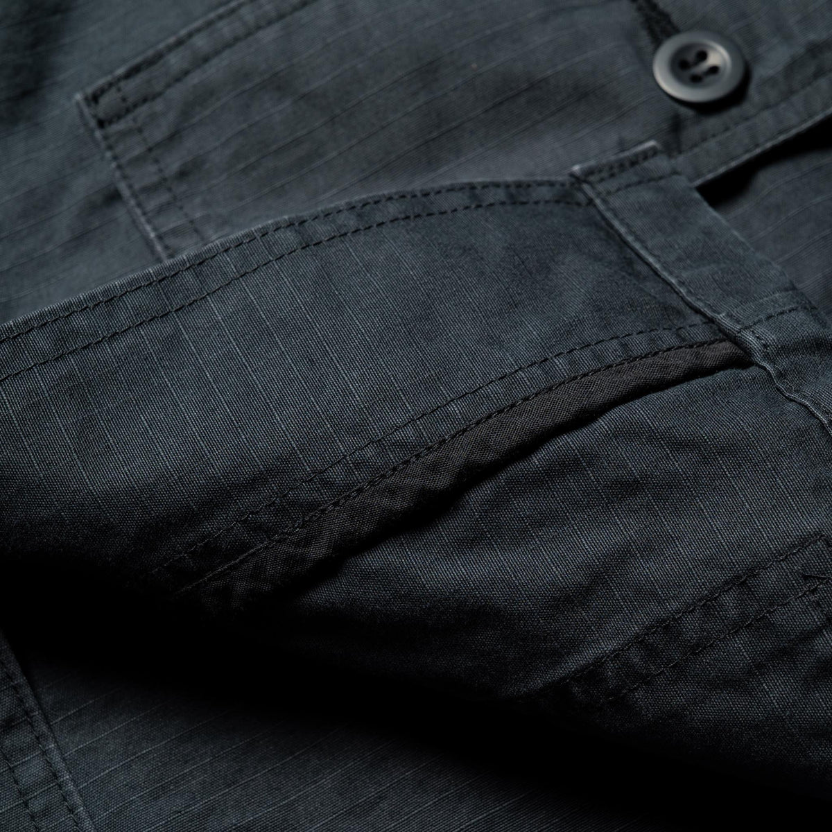 Utility Short Sleeve Shirt Jacket - Navy