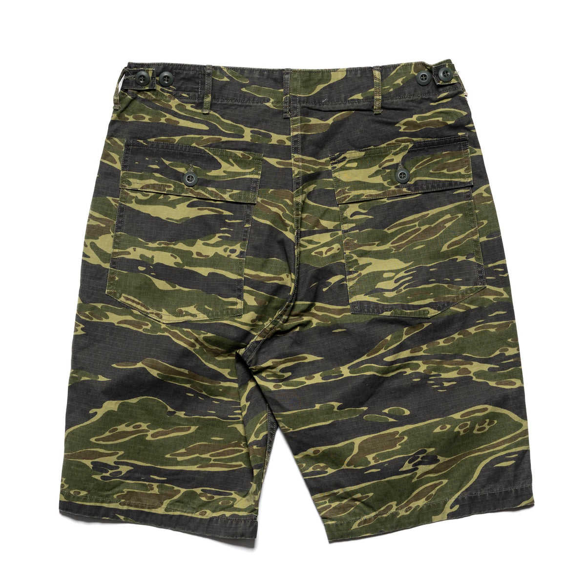 U.S. Army Fatigue Shorts - Tiger Camo
