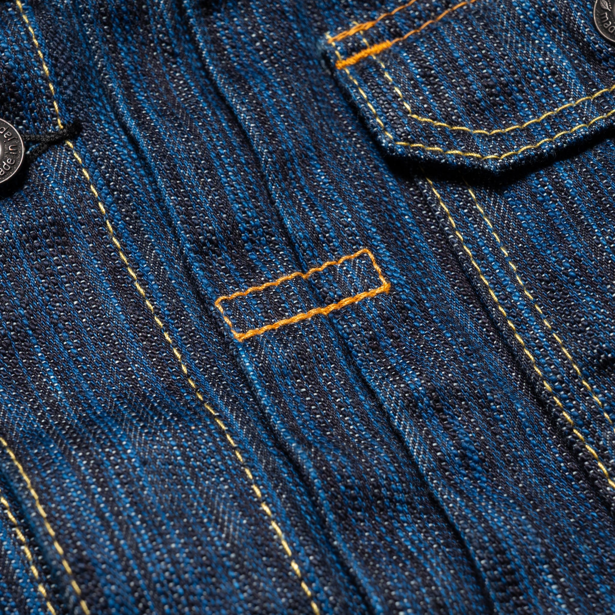 6225-D Waterfall Denim Type 2 Jacket - Dark Indigo