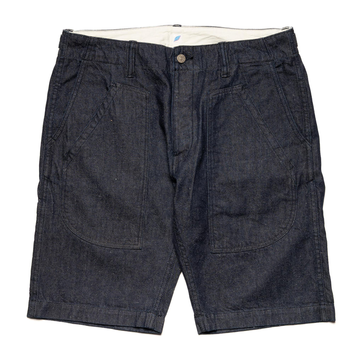 SP-1191-D 10oz Double Pocket Worker Shorts - Dark Indigo