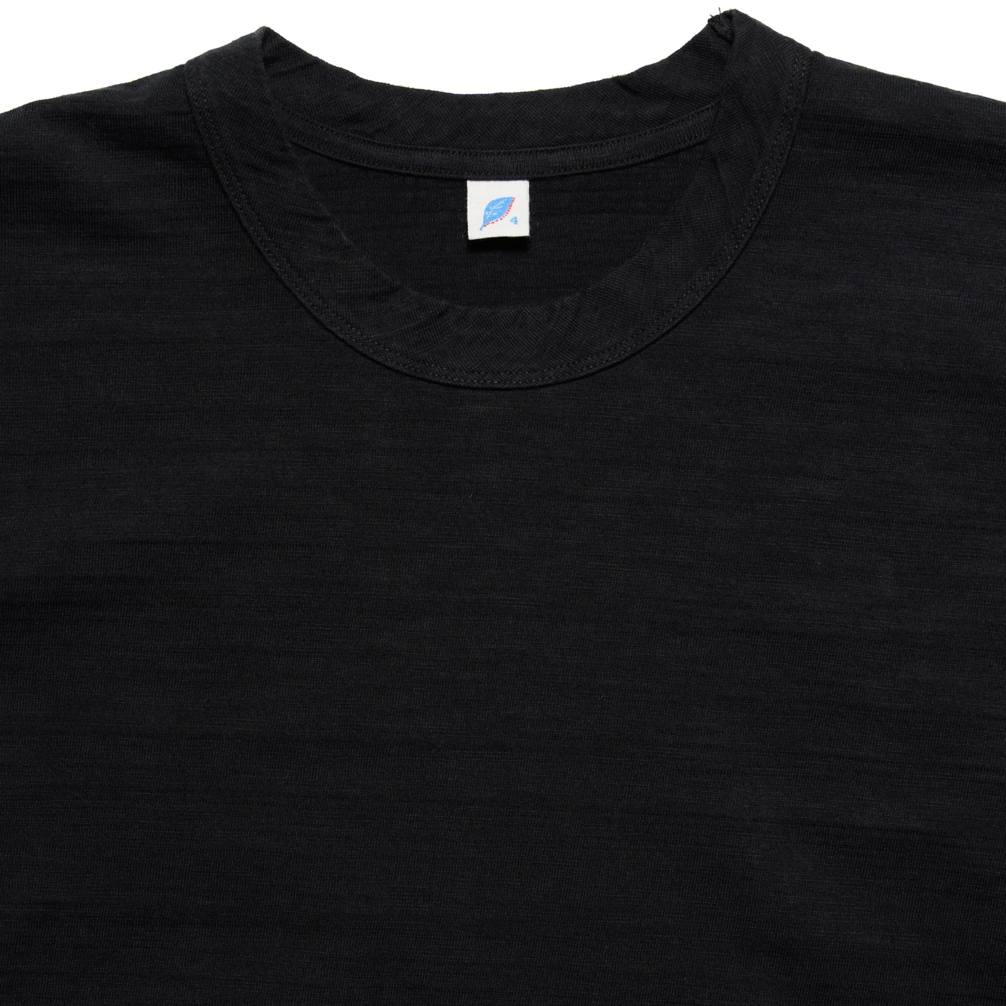 SS-SLB-5011-BK Slub Jersey T-shirt - Black