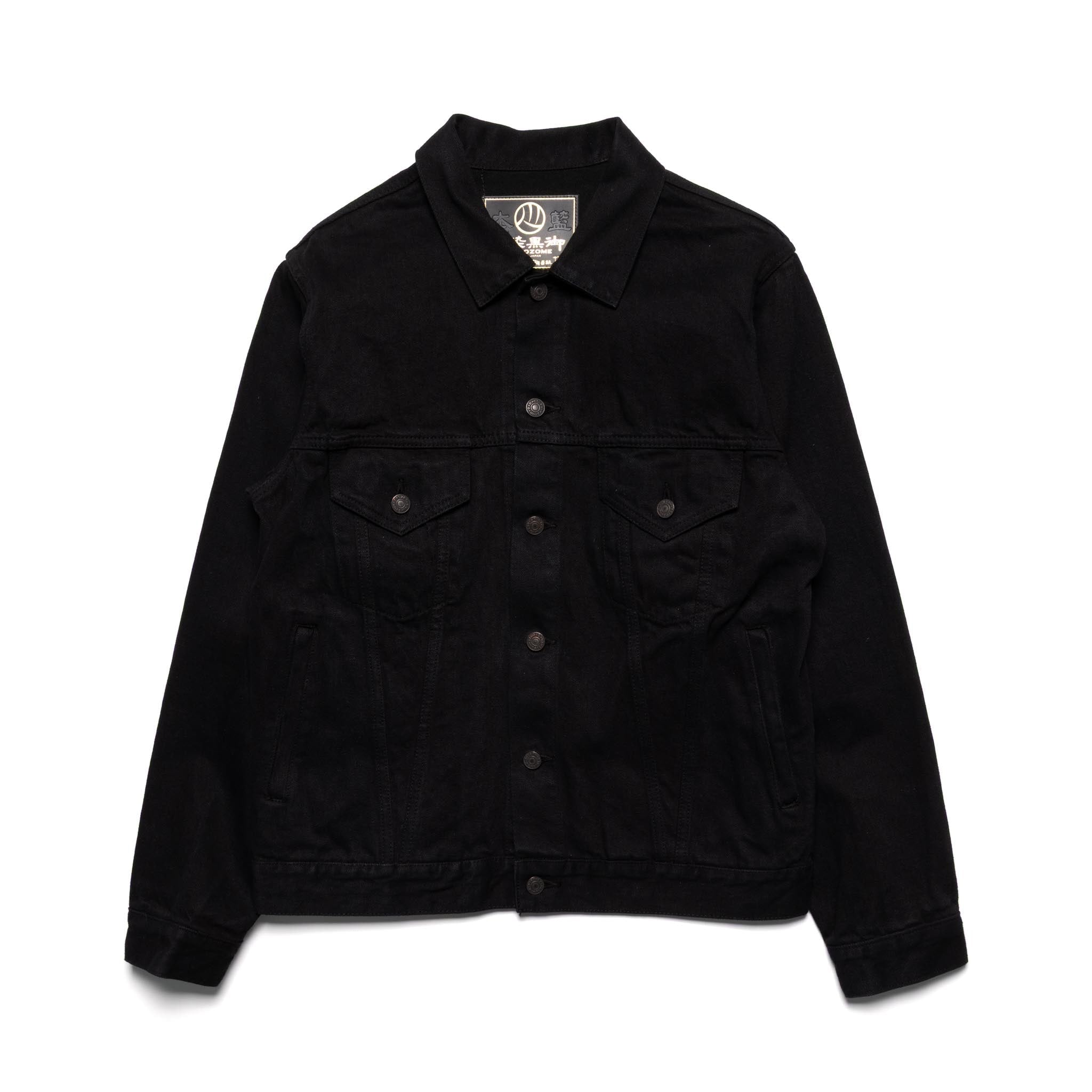 D4609 13.5oz "Kurozome" Overdyed Natural Indigo Selvedge Jacket